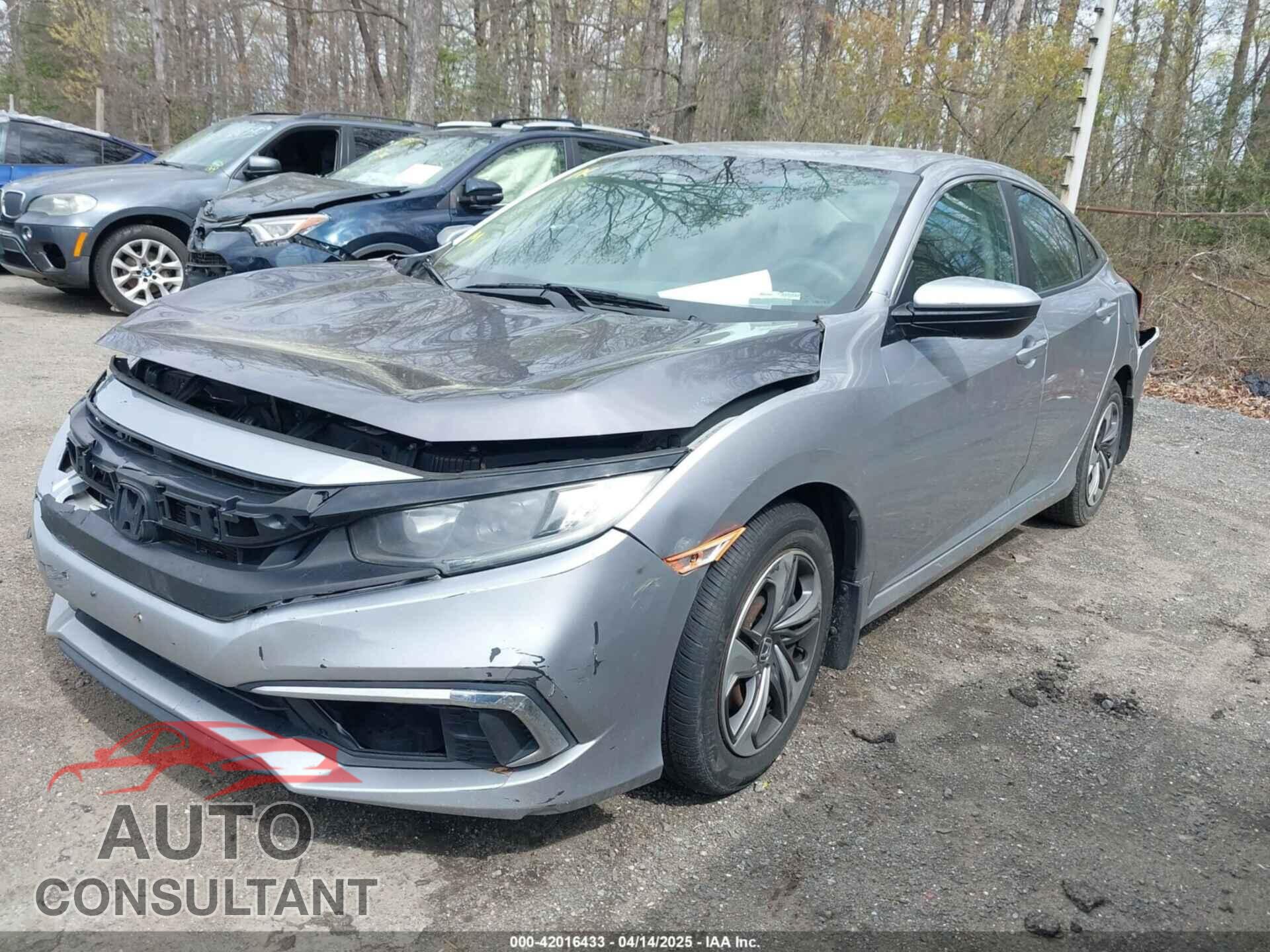 HONDA CIVIC 2019 - 2HGFC2F61KH570159