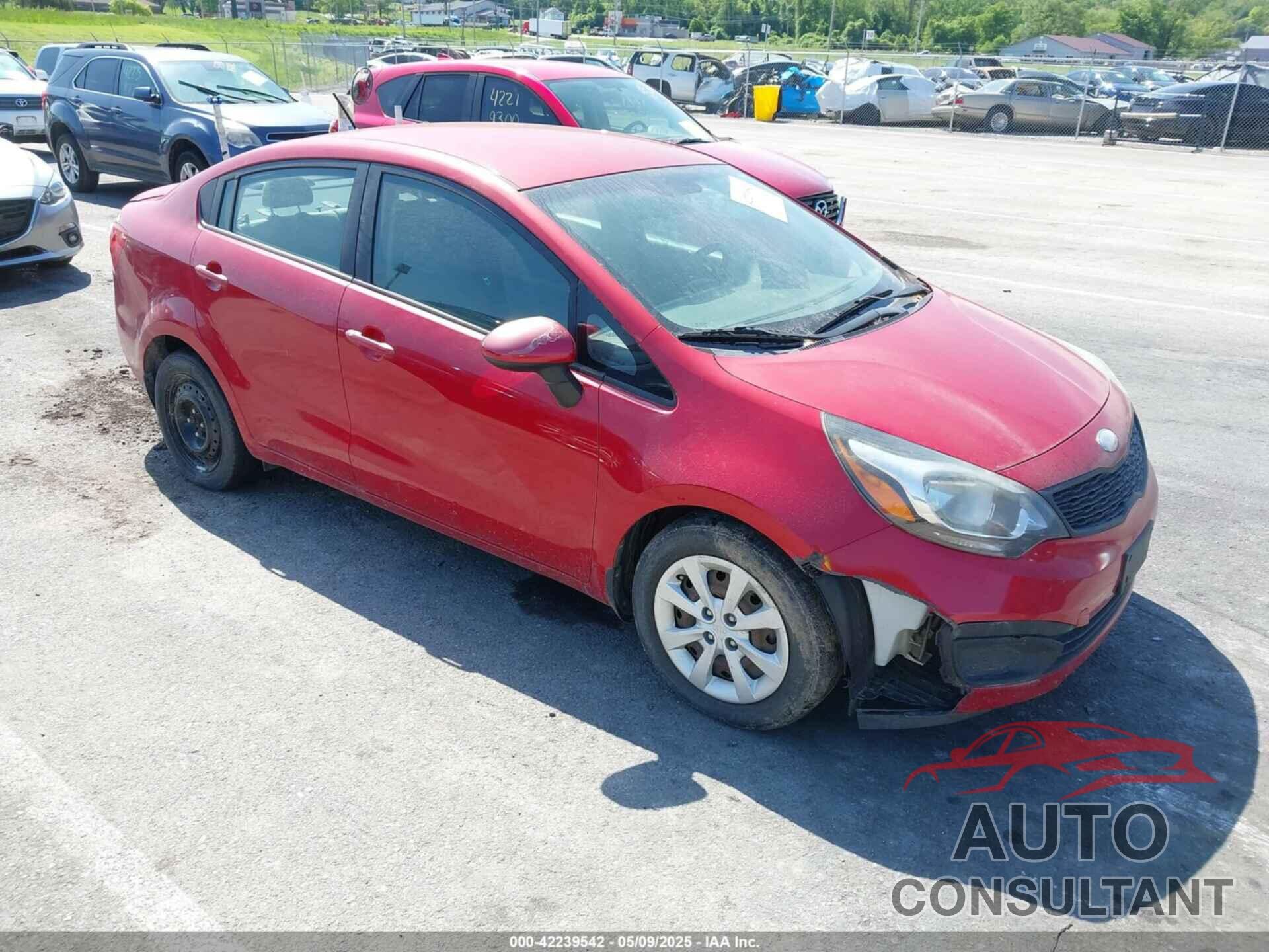 KIA RIO 2014 - KNADM4A32E6334330