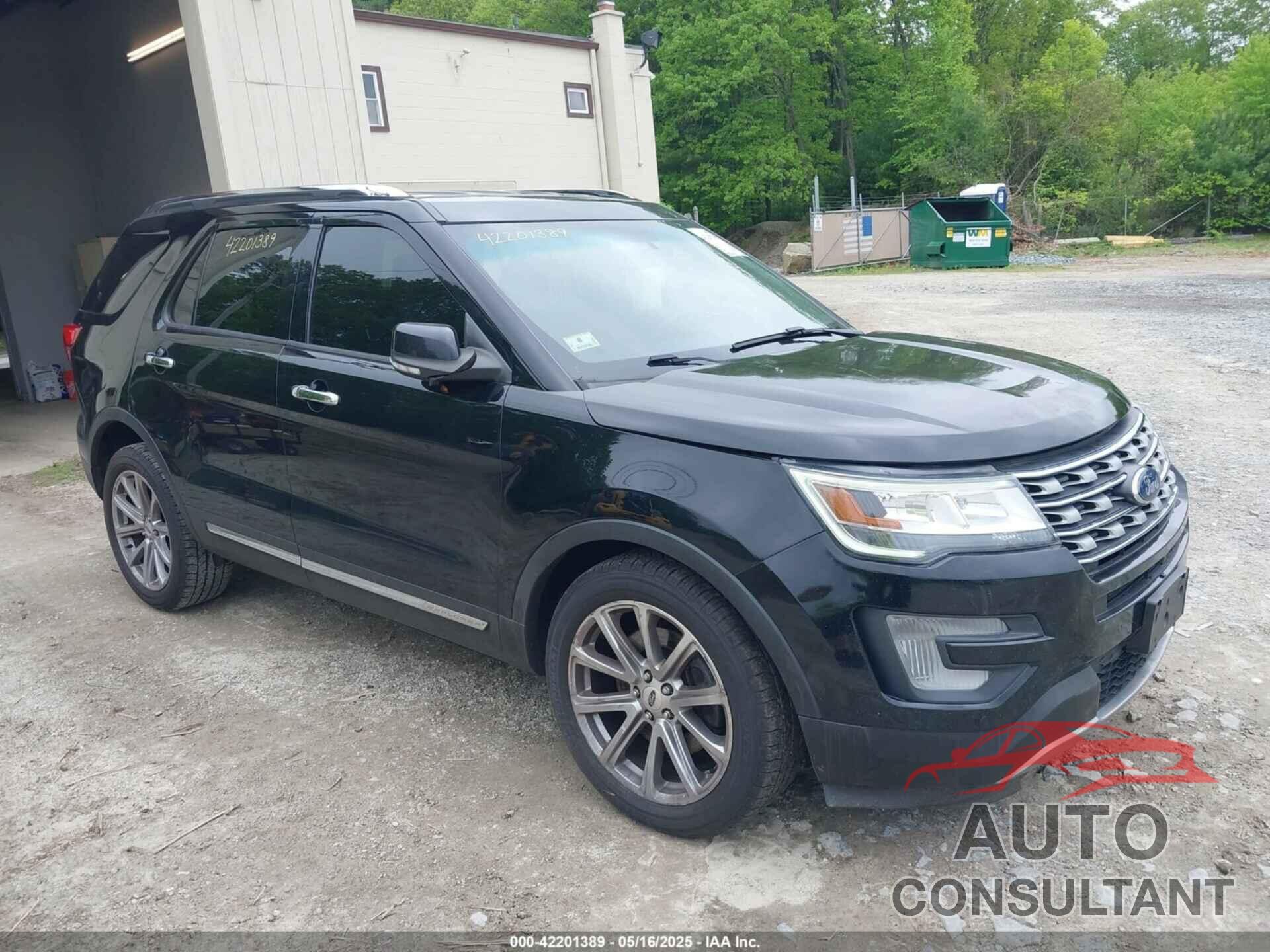 FORD EXPLORER 2017 - 1FM5K7F84HGD22175