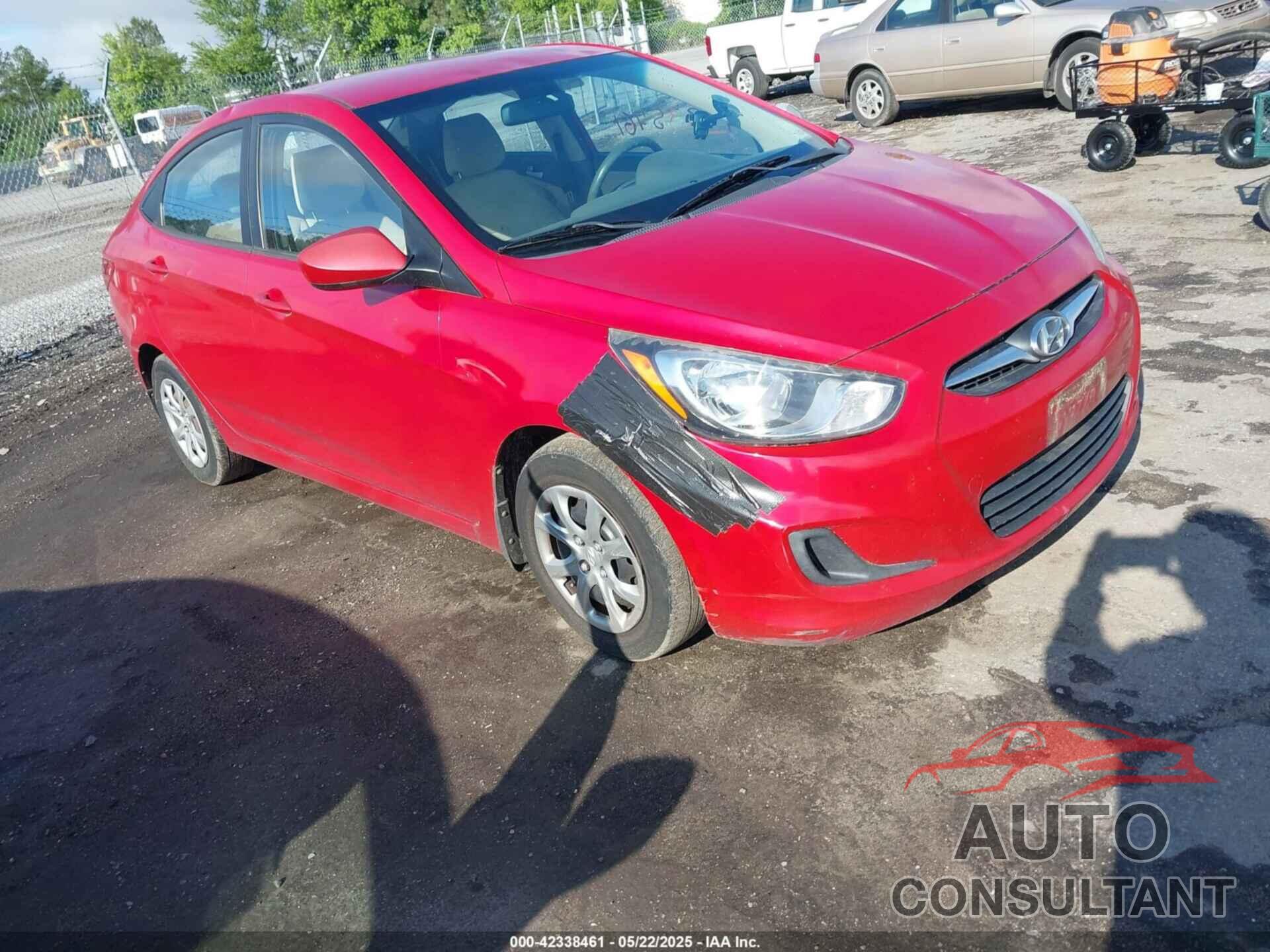 HYUNDAI ACCENT 2013 - KMHCT4AE2DU299426