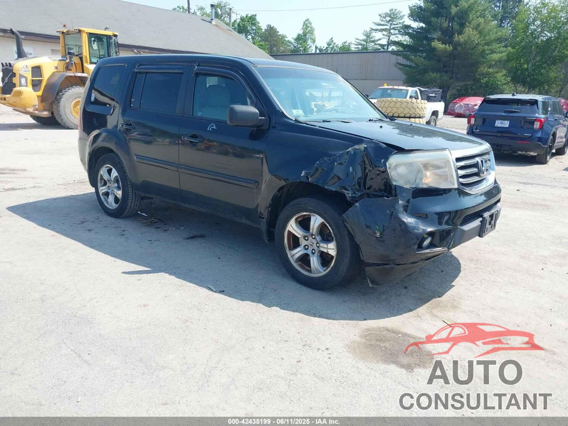 HONDA PILOT 2012 - 5FNYF4H47CB027203