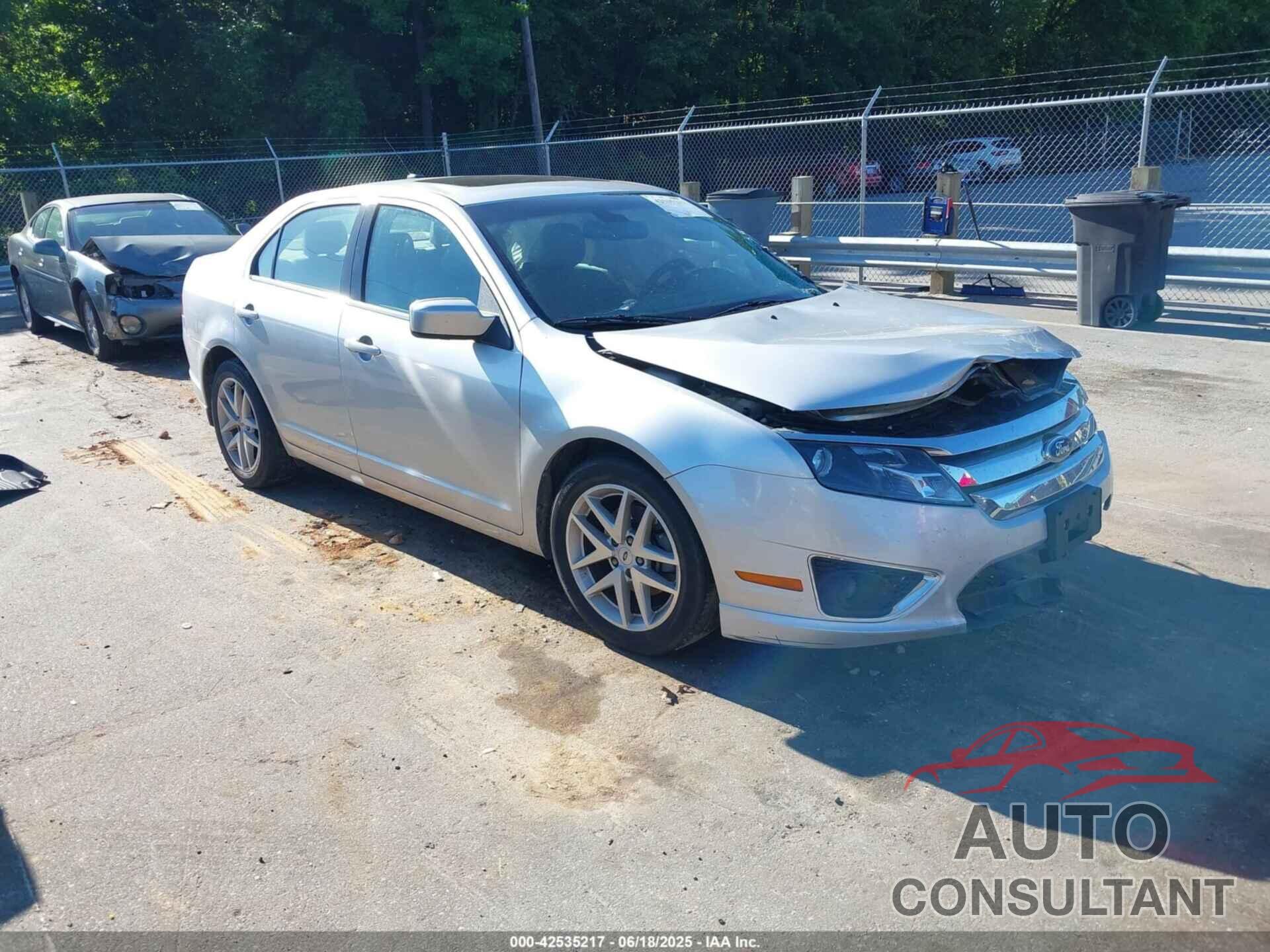 FORD FUSION 2012 - 3FAHP0JA9CR135431