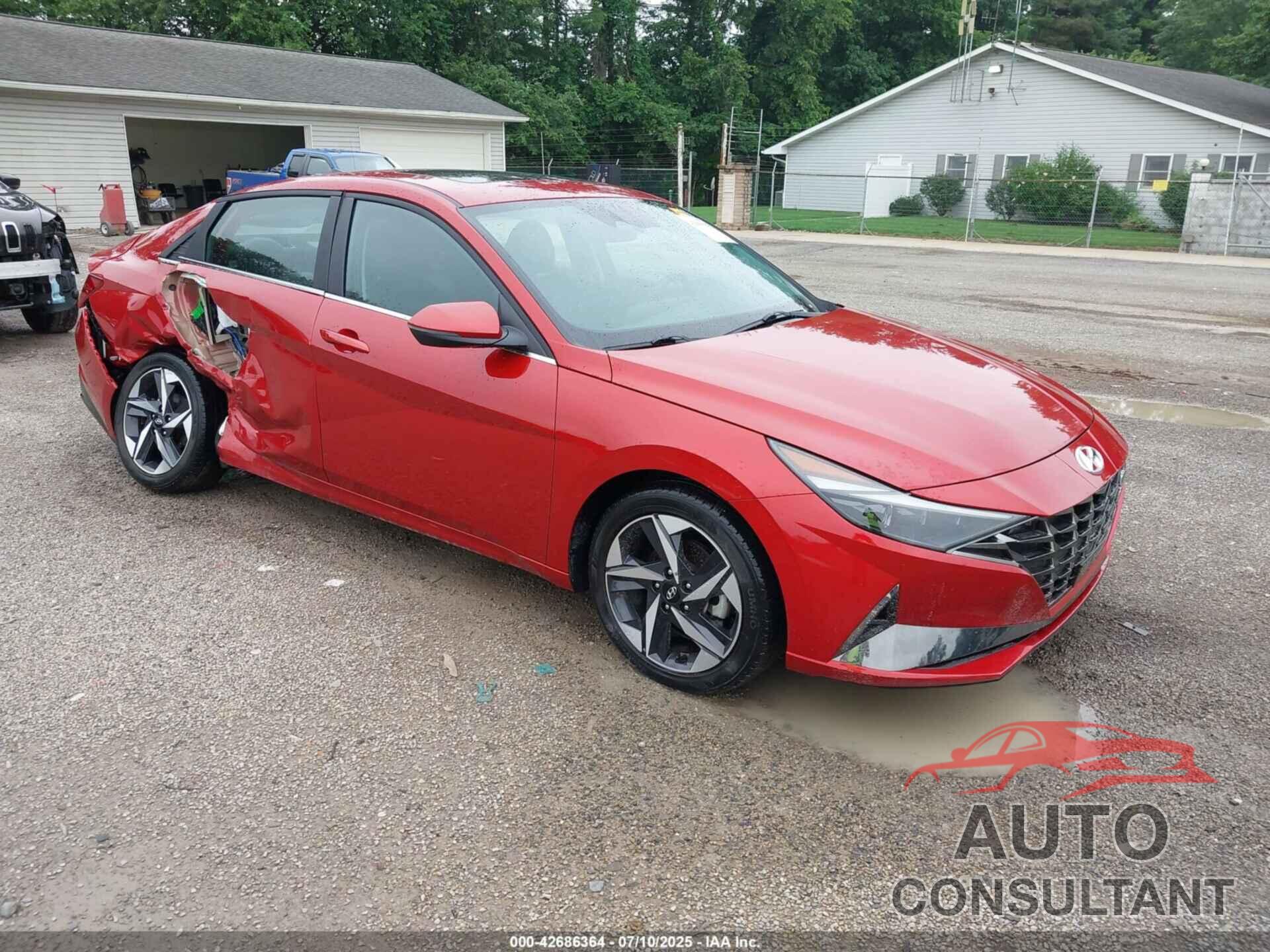 HYUNDAI ELANTRA 2022 - KMHLP4AGXNU348282