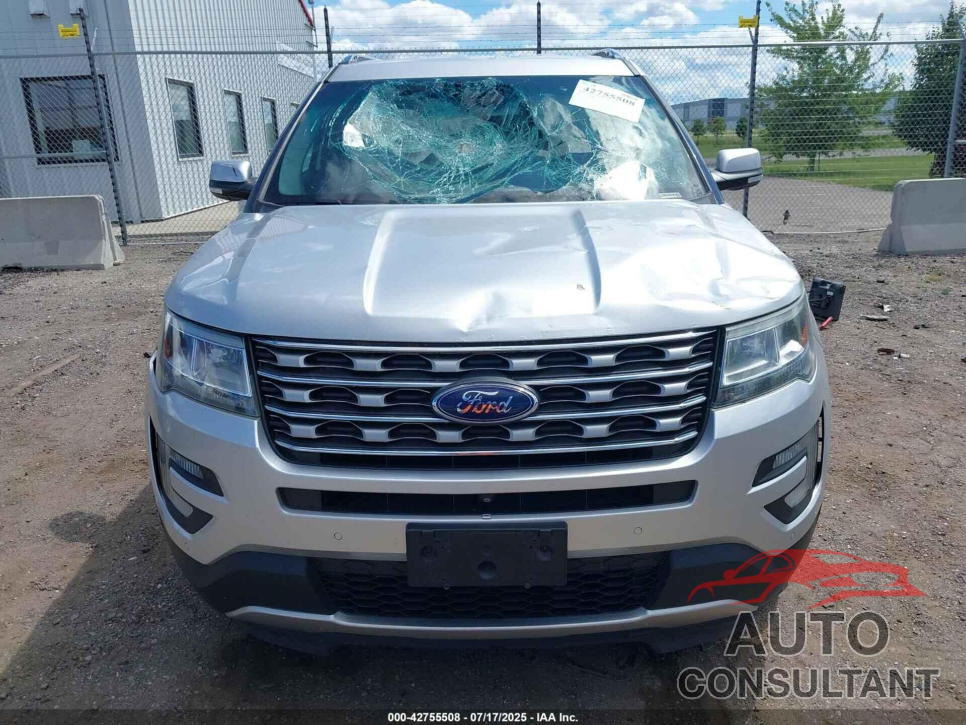 FORD EXPLORER 2017 - 1FM5K7F81HGA89887