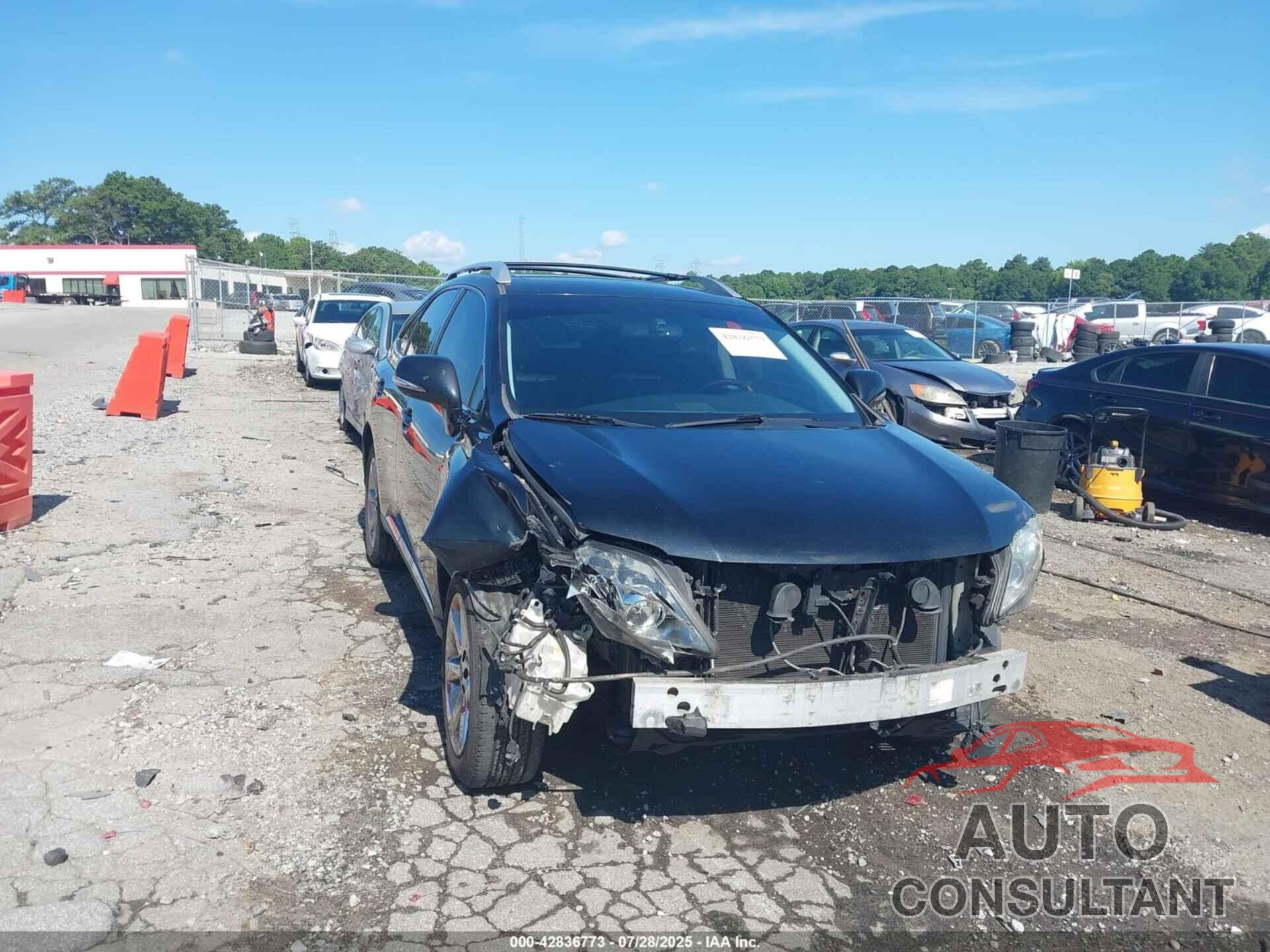 LEXUS RX 350 2010 - JTJZK1BA6A2406901