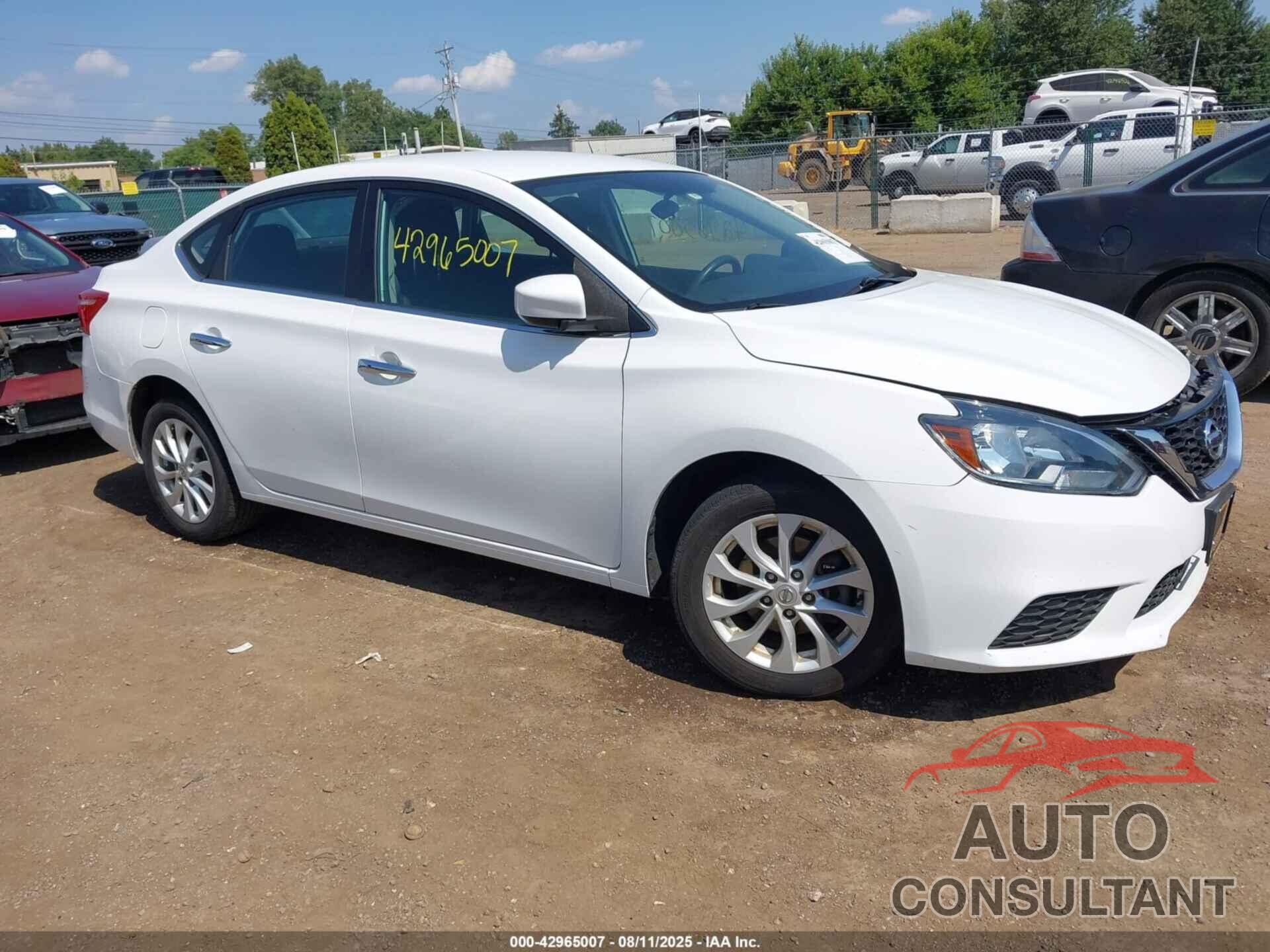 NISSAN SENTRA 2018 - 3N1AB7AP8JY204445