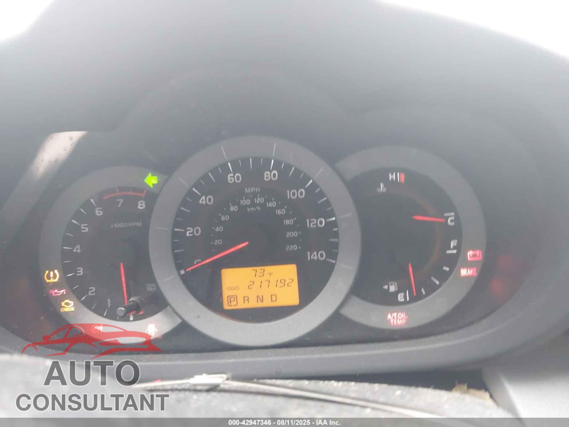 TOYOTA RAV4 2012 - 2T3BF4DV5CW239998