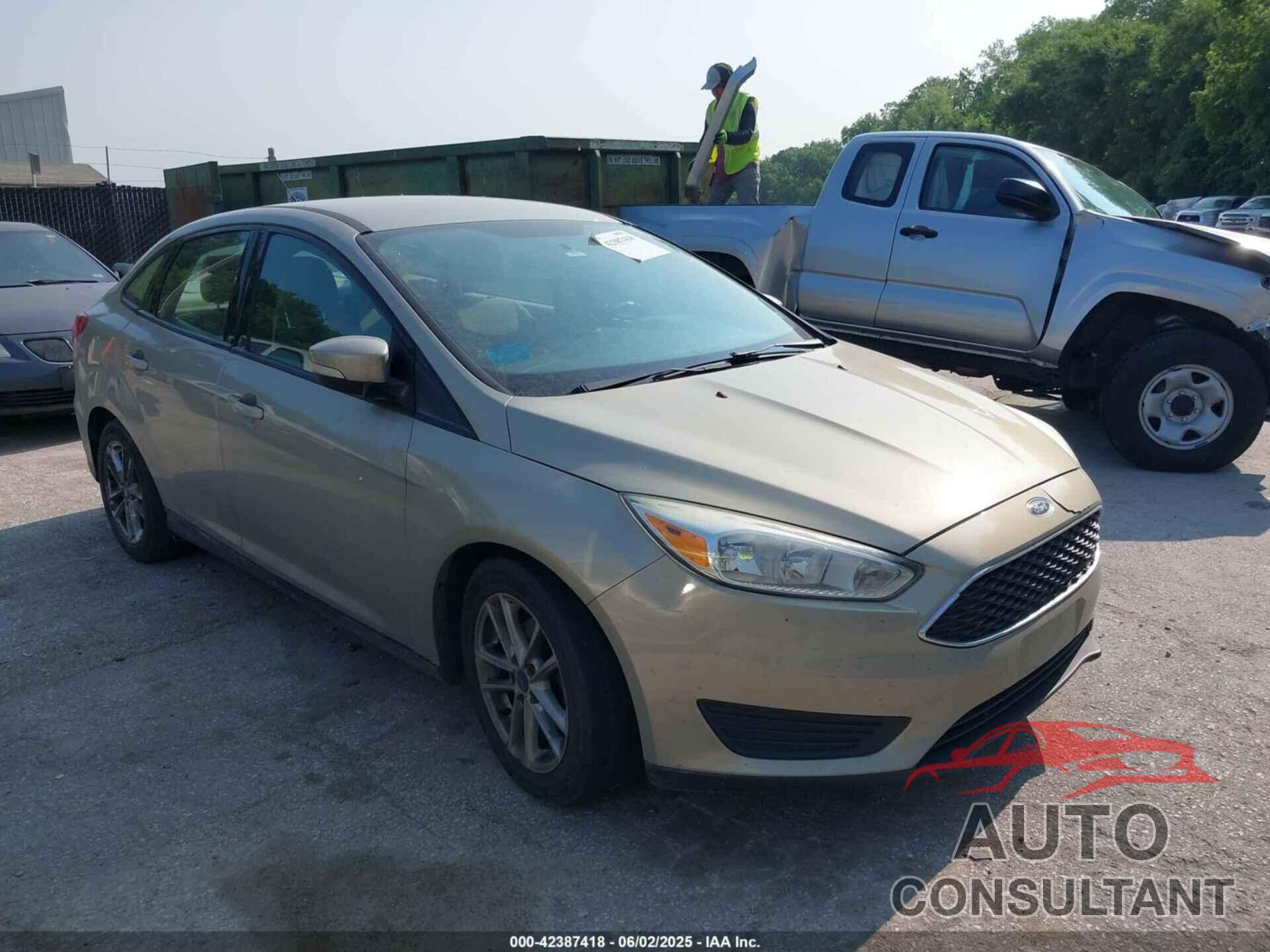 FORD FOCUS 2016 - 1FADP3F29GL361006