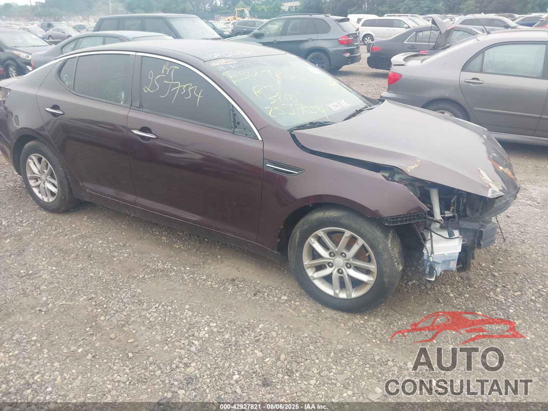 KIA OPTIMA 2013 - 5XXGM4A7XDG142043