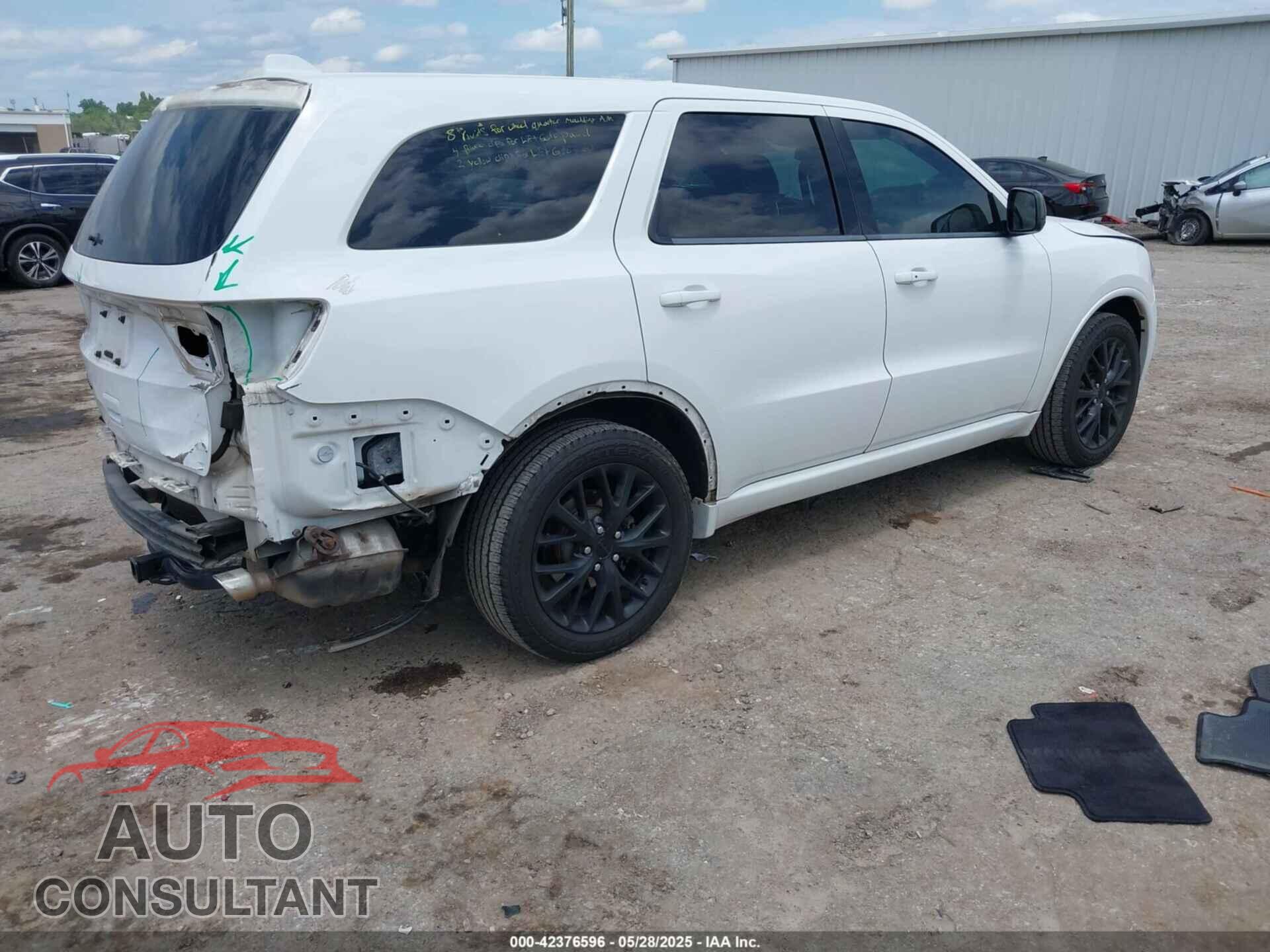 DODGE DURANGO 2015 - 1C4RDHAG1FC201323