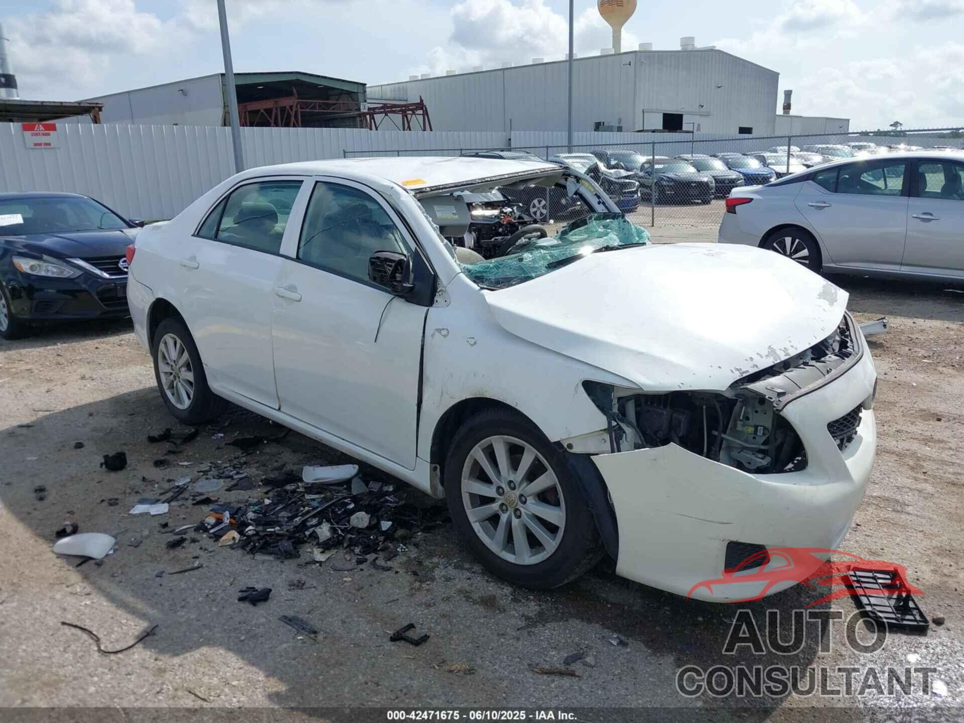 TOYOTA COROLLA 2009 - JTDBL40EX99053753