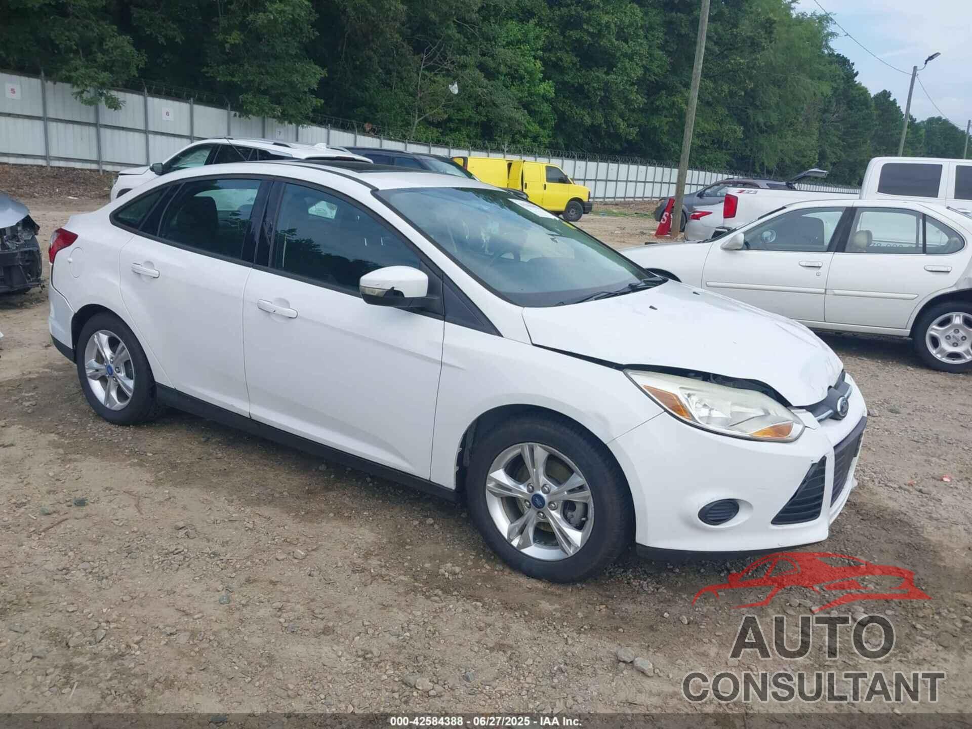 FORD FOCUS 2013 - 1FADP3F28DL212405