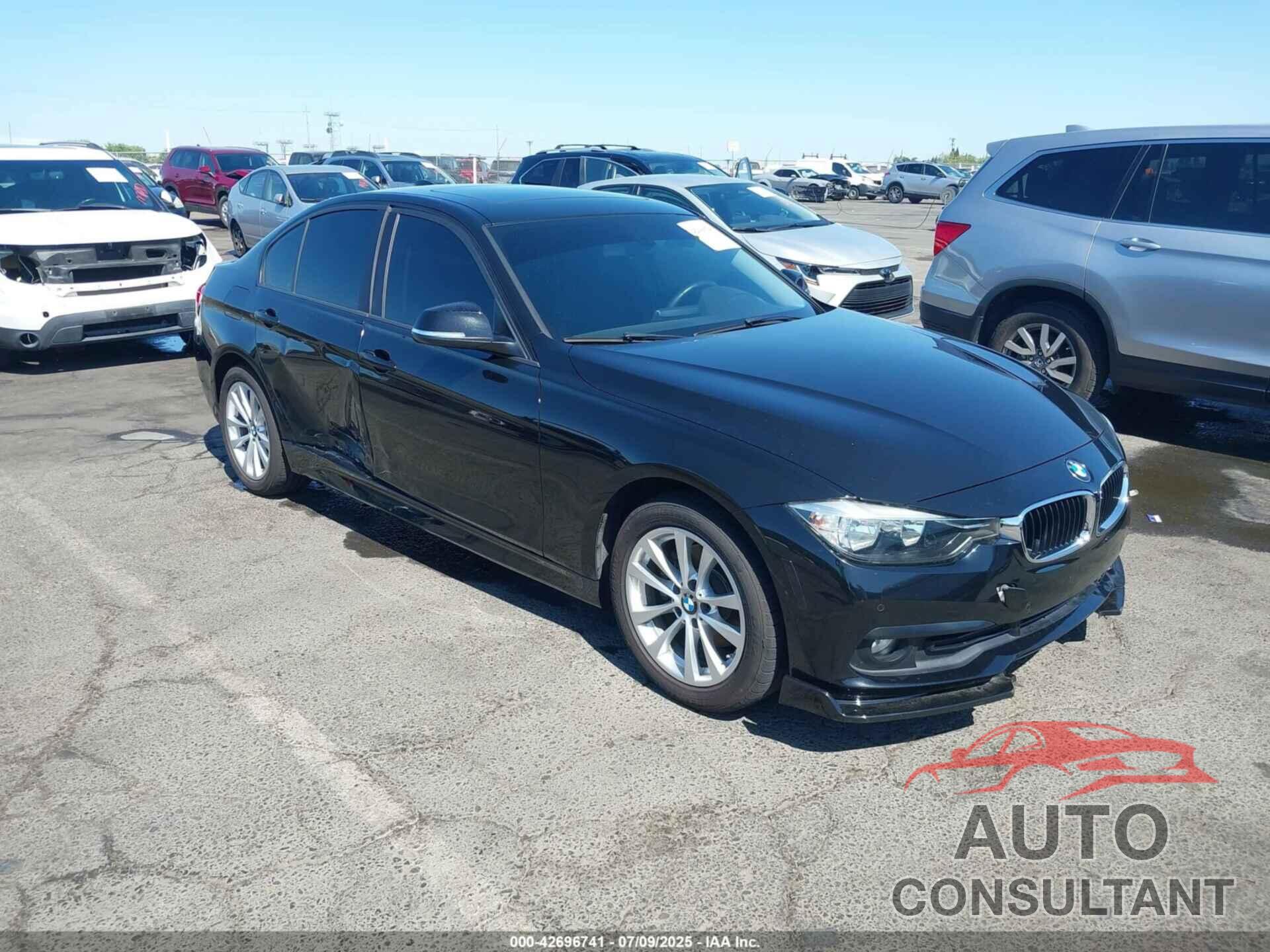 BMW 320I 2017 - WBA8E5G39HNU45396