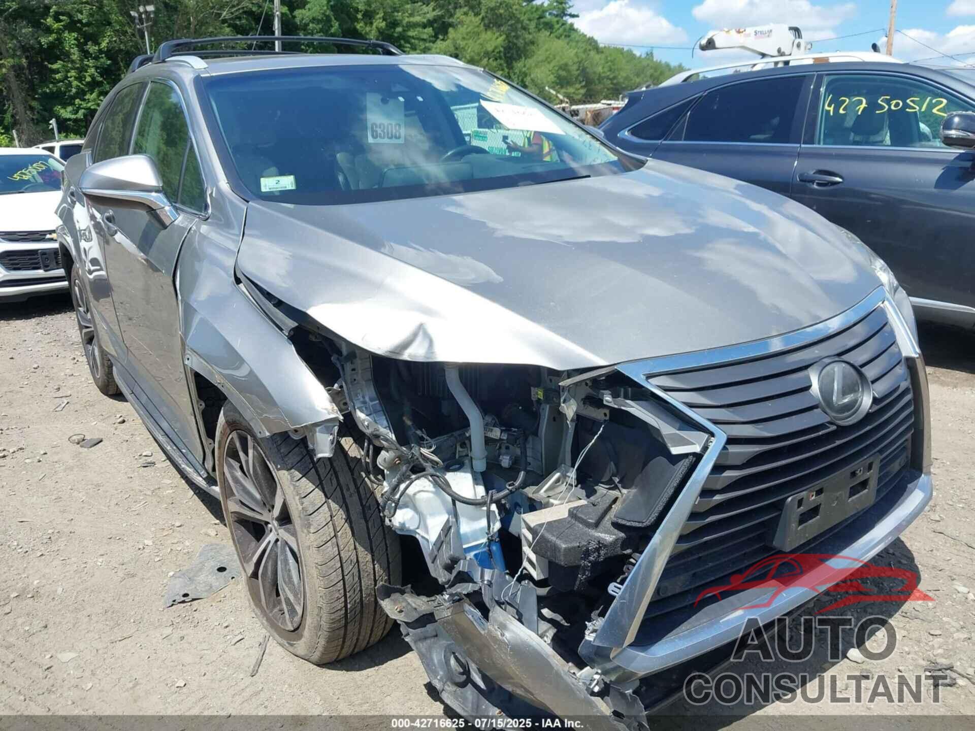 LEXUS RX 350 2017 - 2T2BZMCAXHC101621