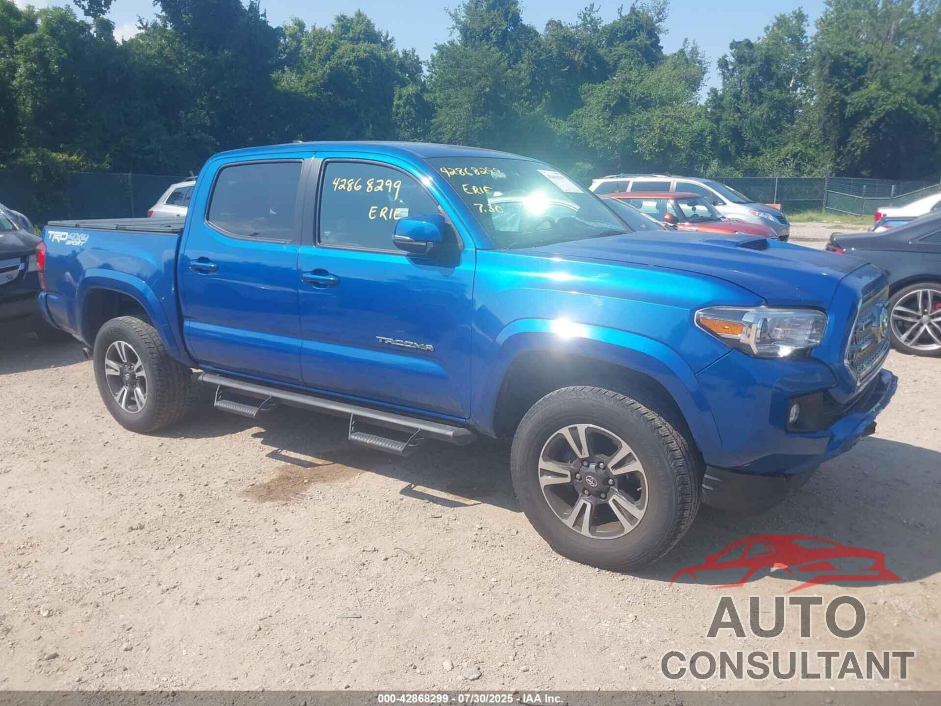 TOYOTA TACOMA 2017 - 3TMCZ5AN7HM064992