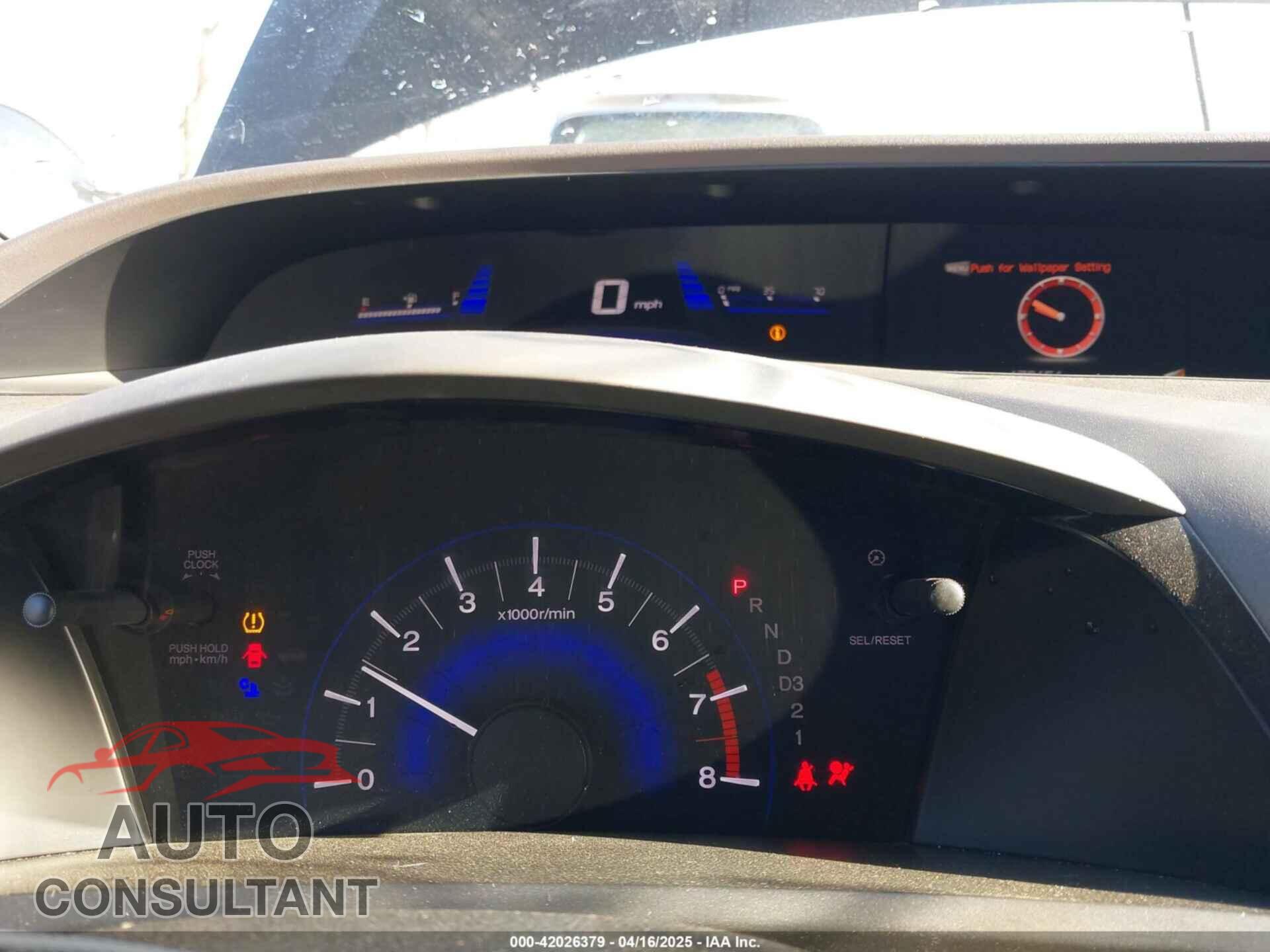 HONDA CIVIC 2012 - 2HGFB2F86CH500341