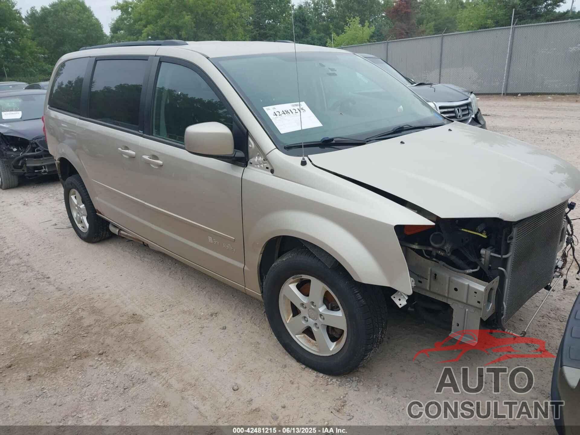 DODGE GRAND CARAVAN 2012 - 2C4RDGCG1CR408367