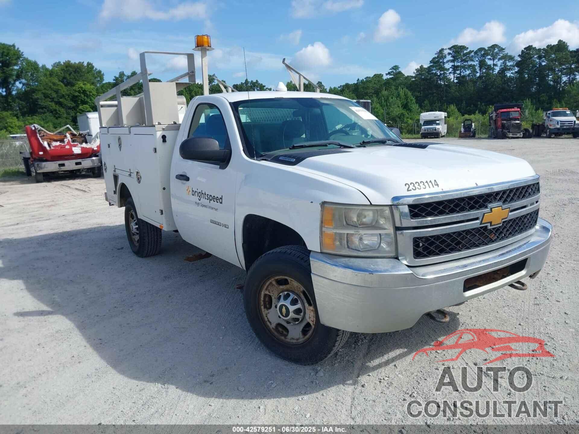 CHEVROLET SILVERADO 2500HD 2013 - 1GB0KVCGXDZ341475
