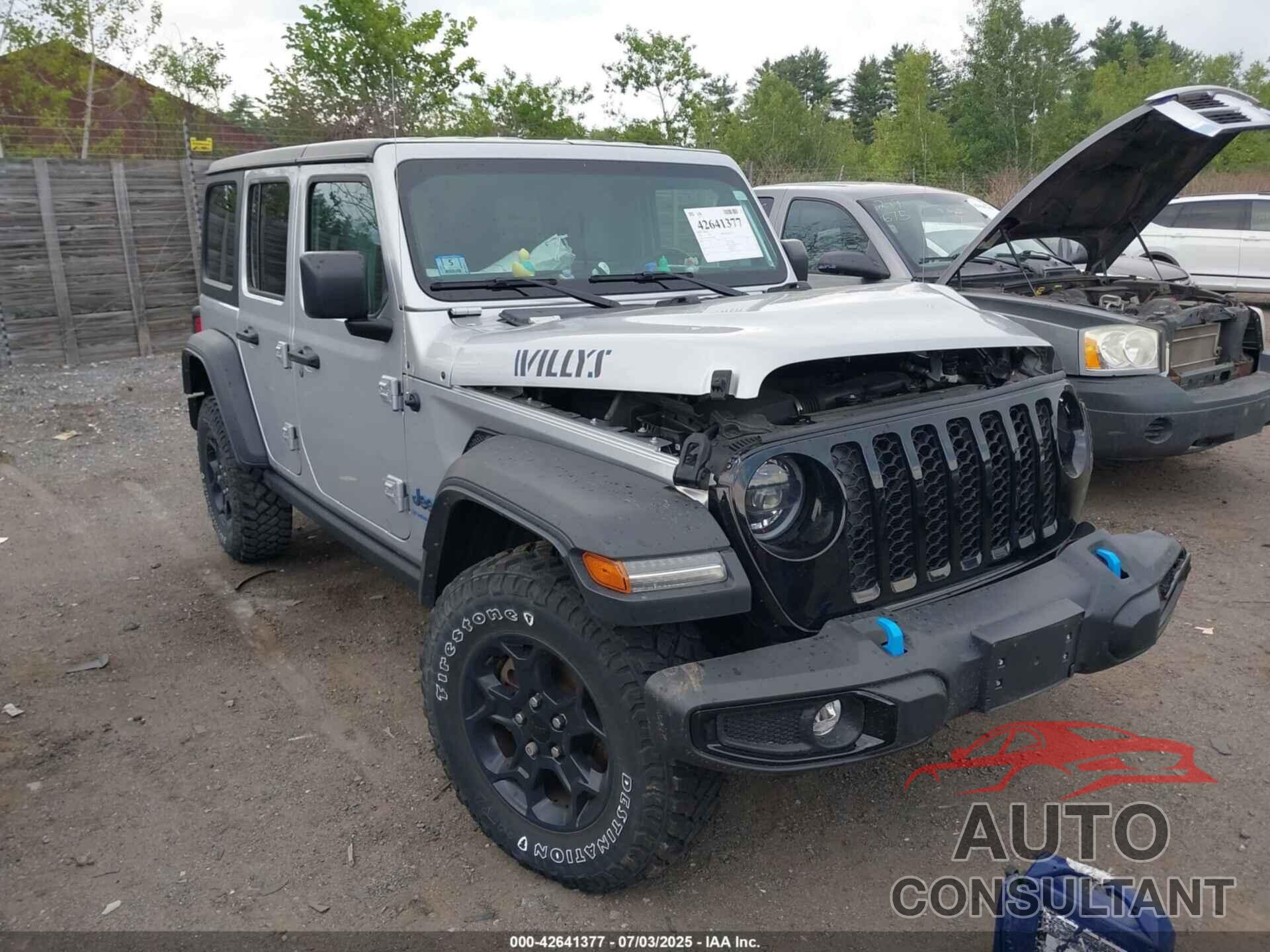 JEEP WRANGLER 4XE 2023 - 1C4JJXN67PW691008