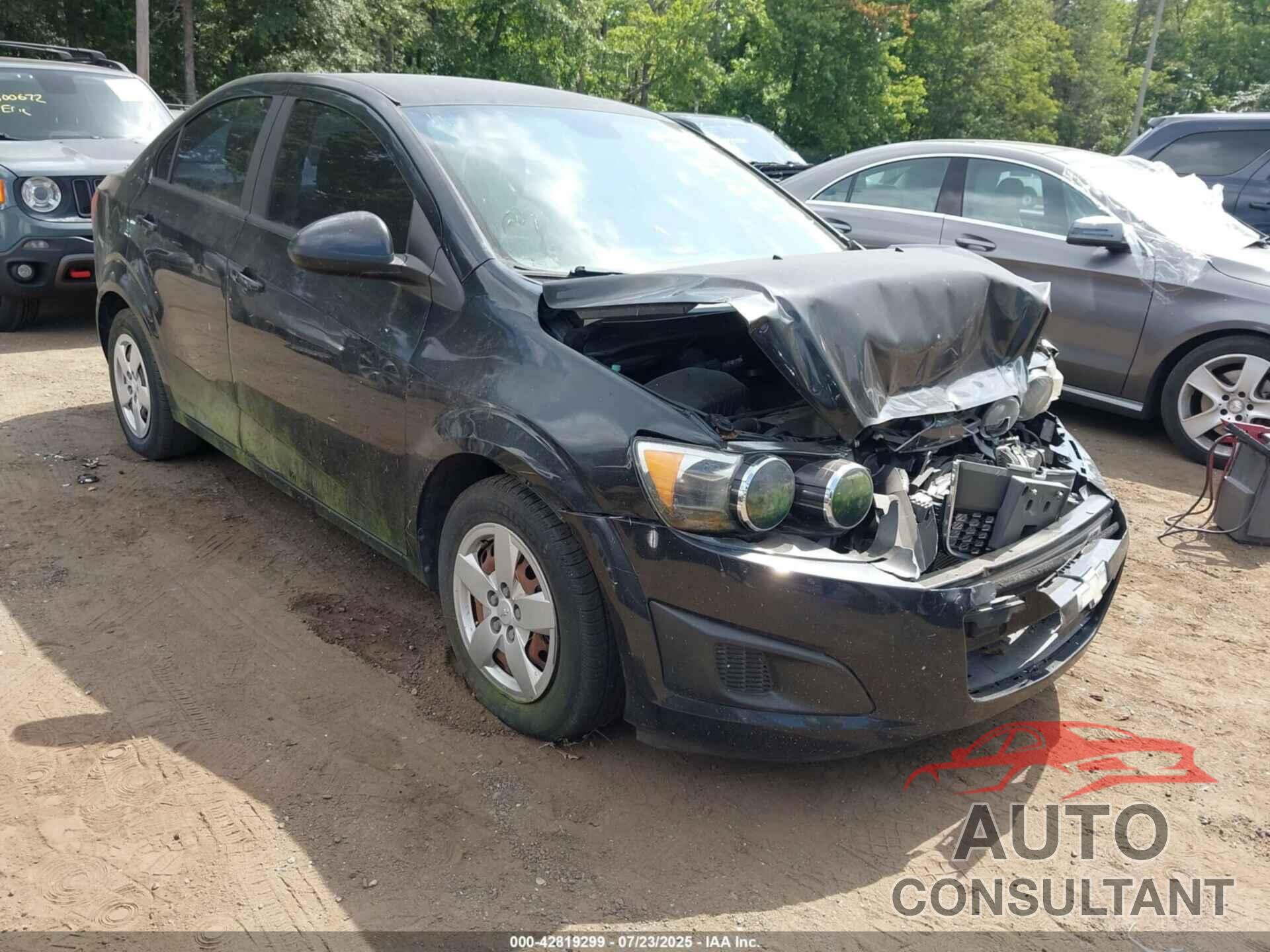 CHEVROLET SONIC 2013 - 1G1JA5SG7D4183350