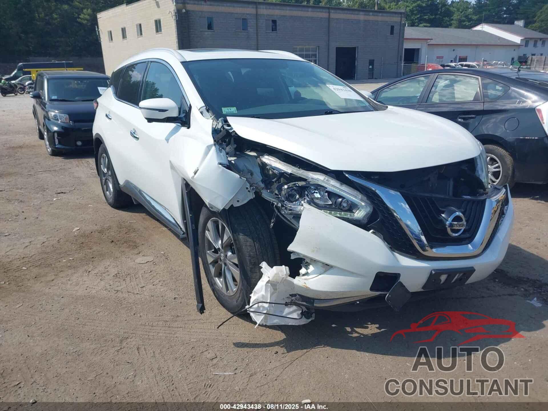 NISSAN MURANO 2018 - 5N1AZ2MH2JN152321