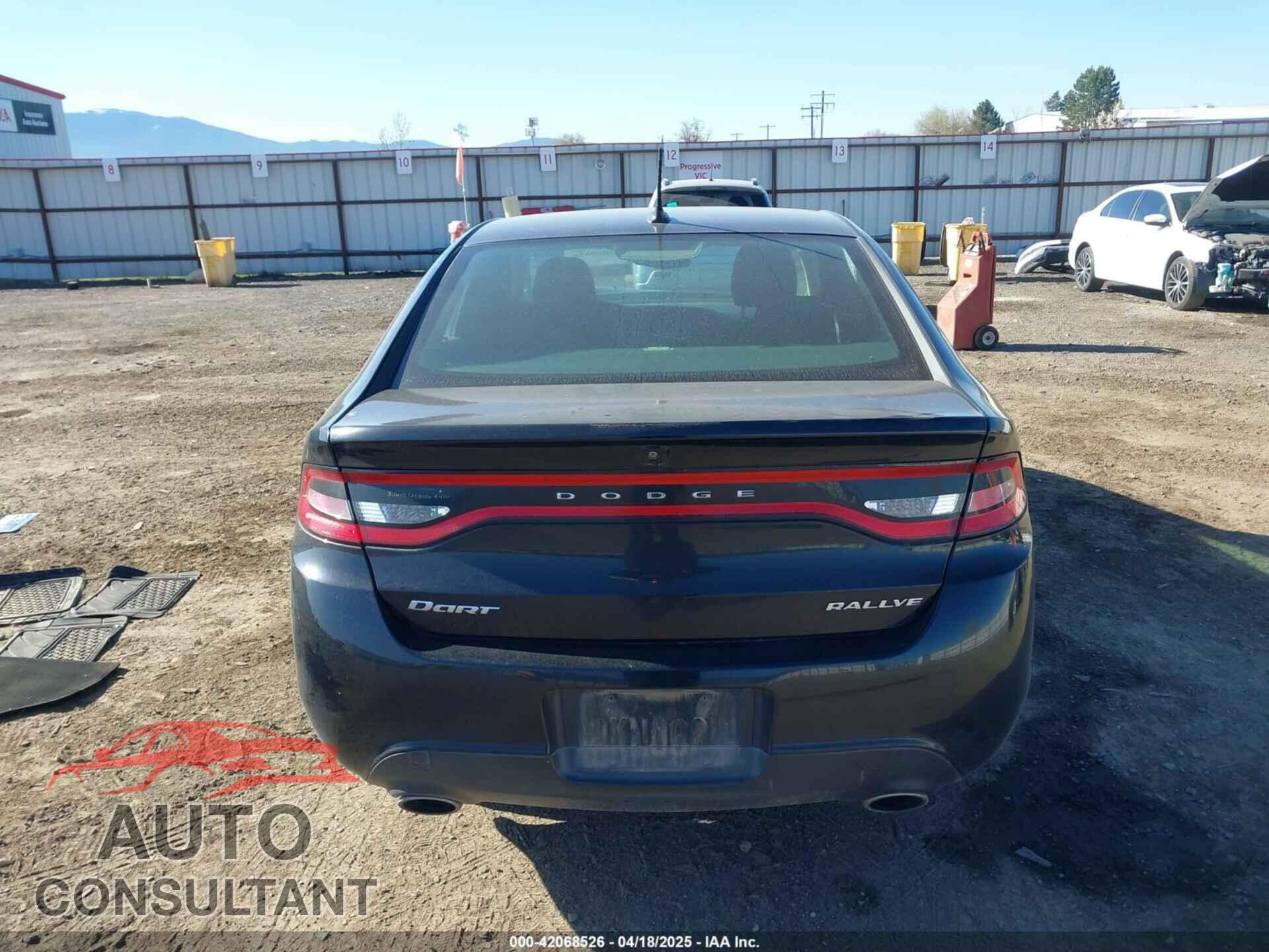 DODGE DART 2013 - 1C3CDFBAXDD344853
