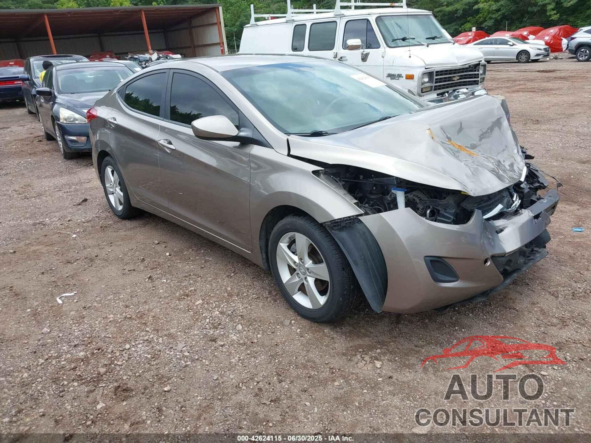 HYUNDAI ELANTRA 2011 - 5NPDH4AE1BH060113
