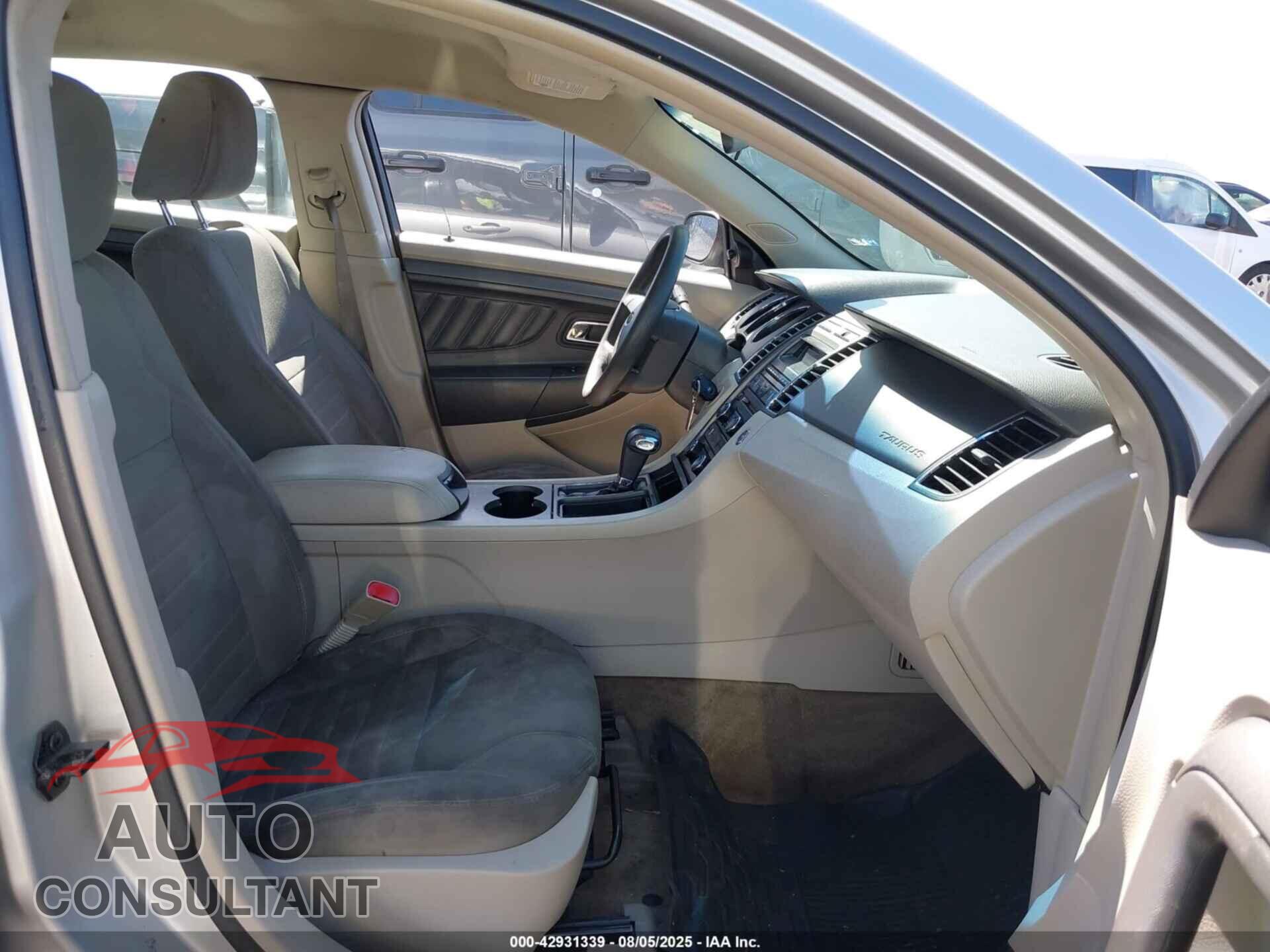 FORD TAURUS 2012 - 1FAHP2DW6CG140080
