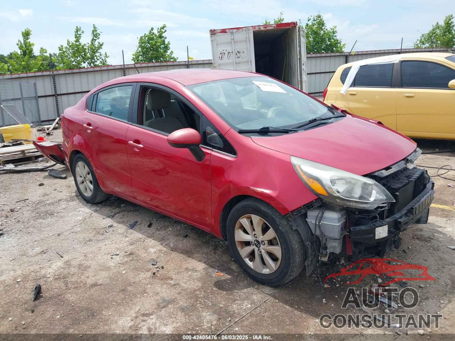 KIA RIO 2016 - KNADN4A38G6568603