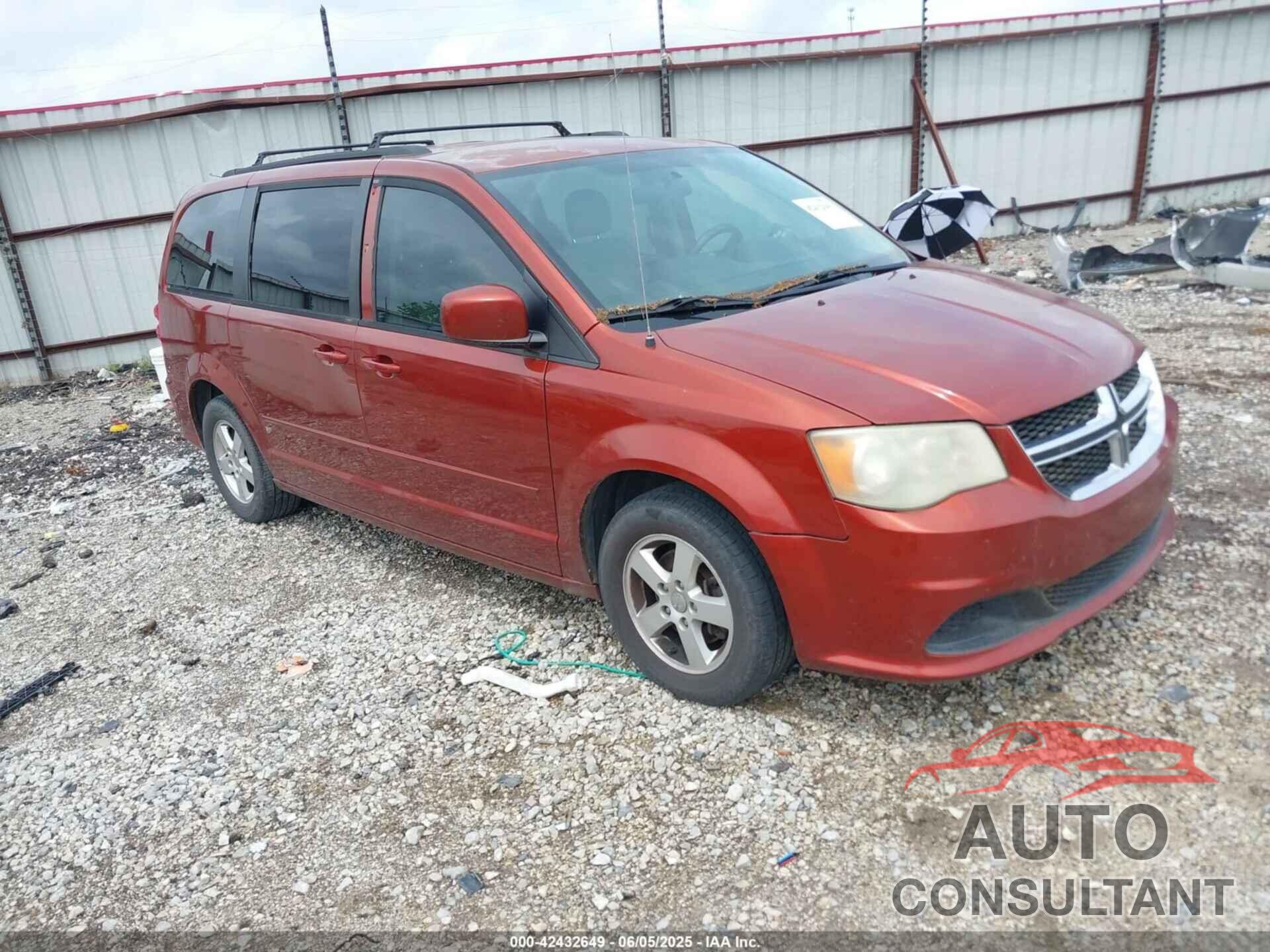 DODGE GRAND CARAVAN 2012 - 2C4RDGCG6CR184139
