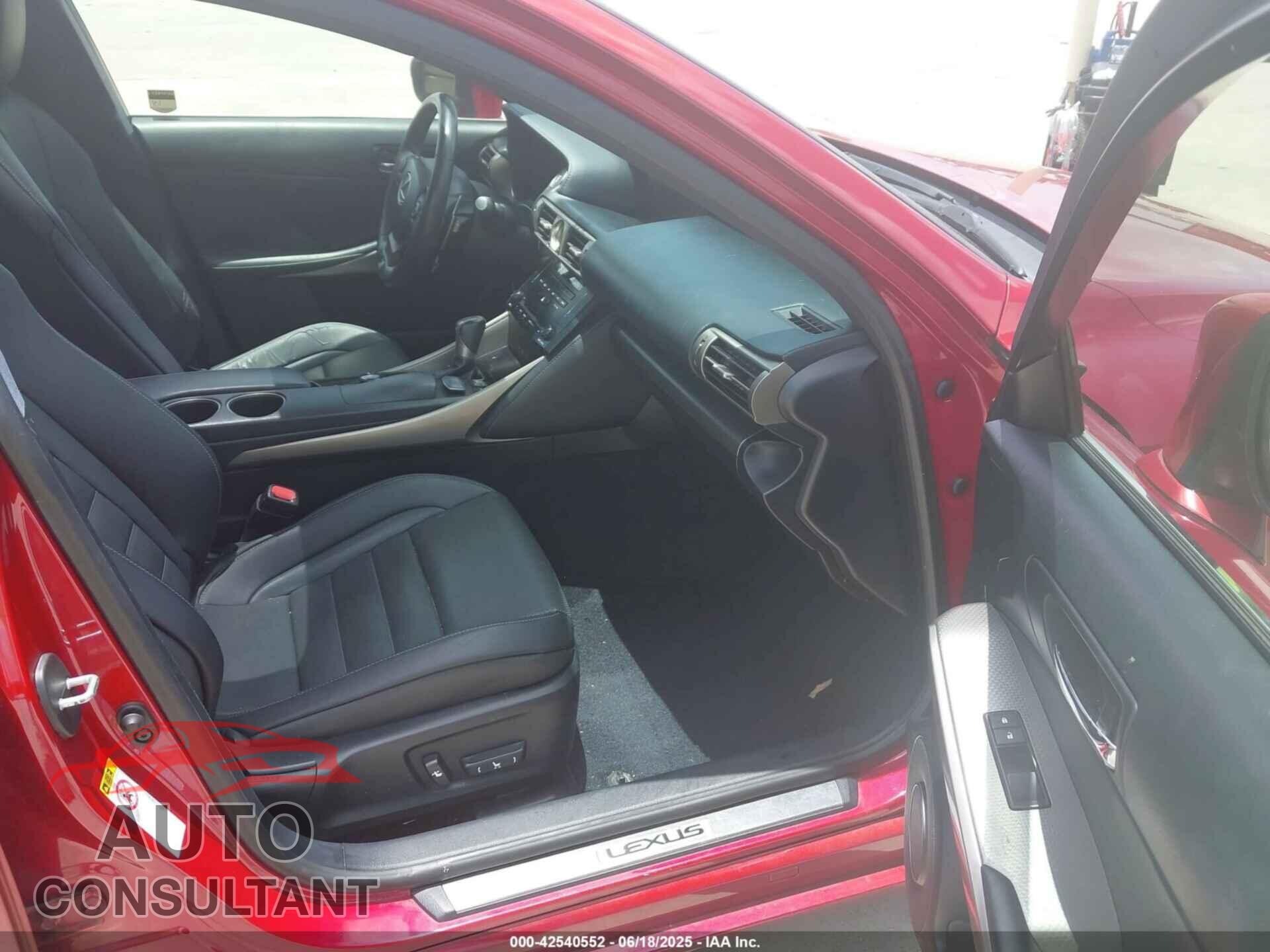 LEXUS IS 250 2014 - JTHBF1D28E5007053