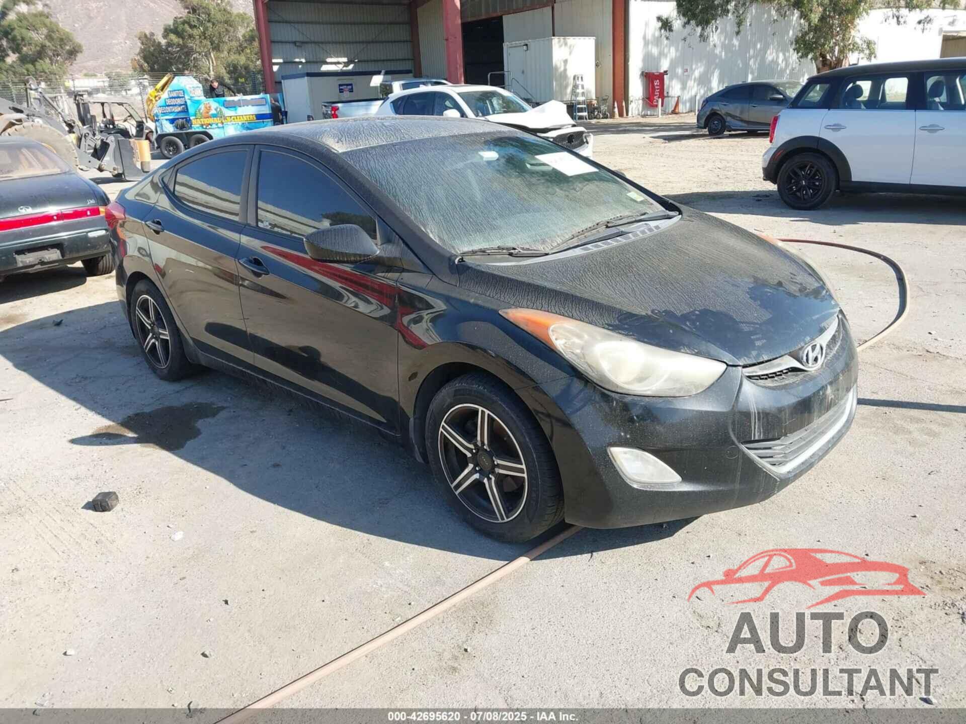 HYUNDAI ELANTRA 2012 - KMHDH4AE1CU394645