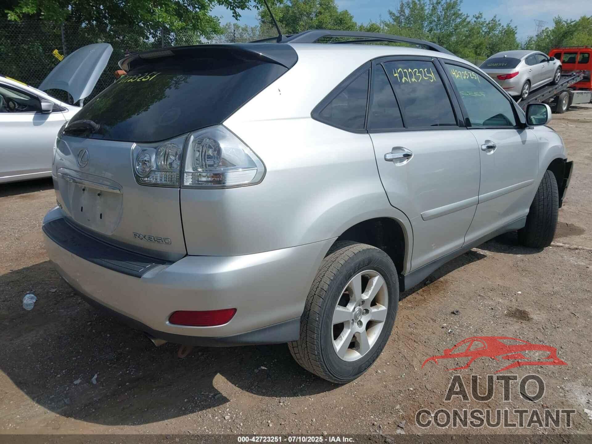 LEXUS RX 350 2009 - 2T2HK31U39C096947