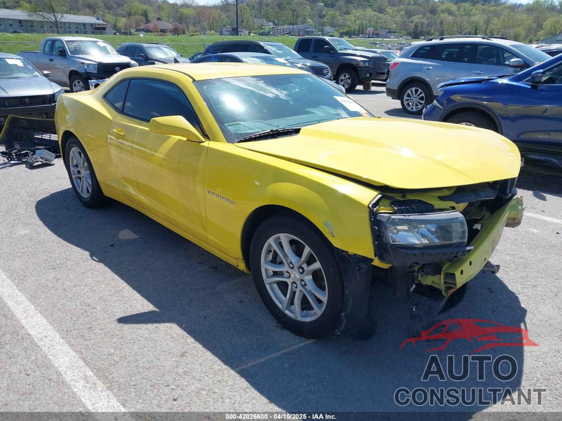 CHEVROLET CAMARO 2015 - 2G1FB1E36F9249133