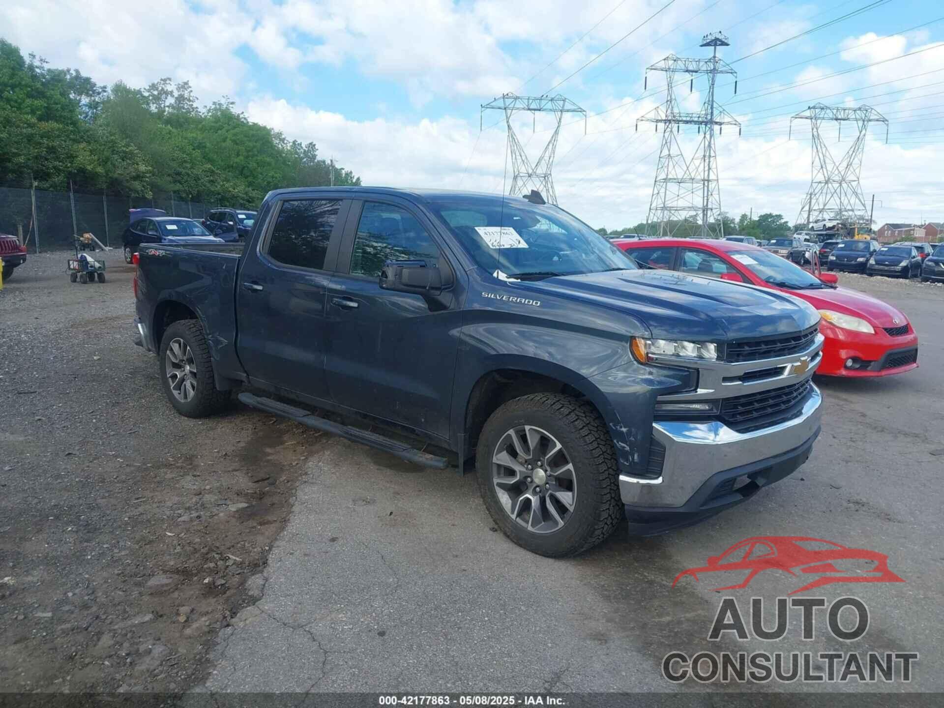 CHEVROLET SILVERADO 1500 2020 - 3GCUYDED9LG376077