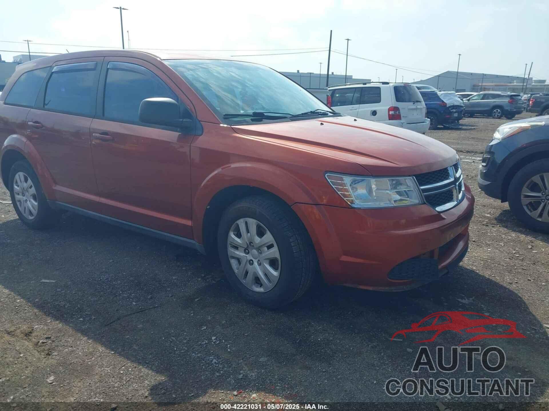 DODGE JOURNEY 2014 - 3C4PDCAB8ET103312