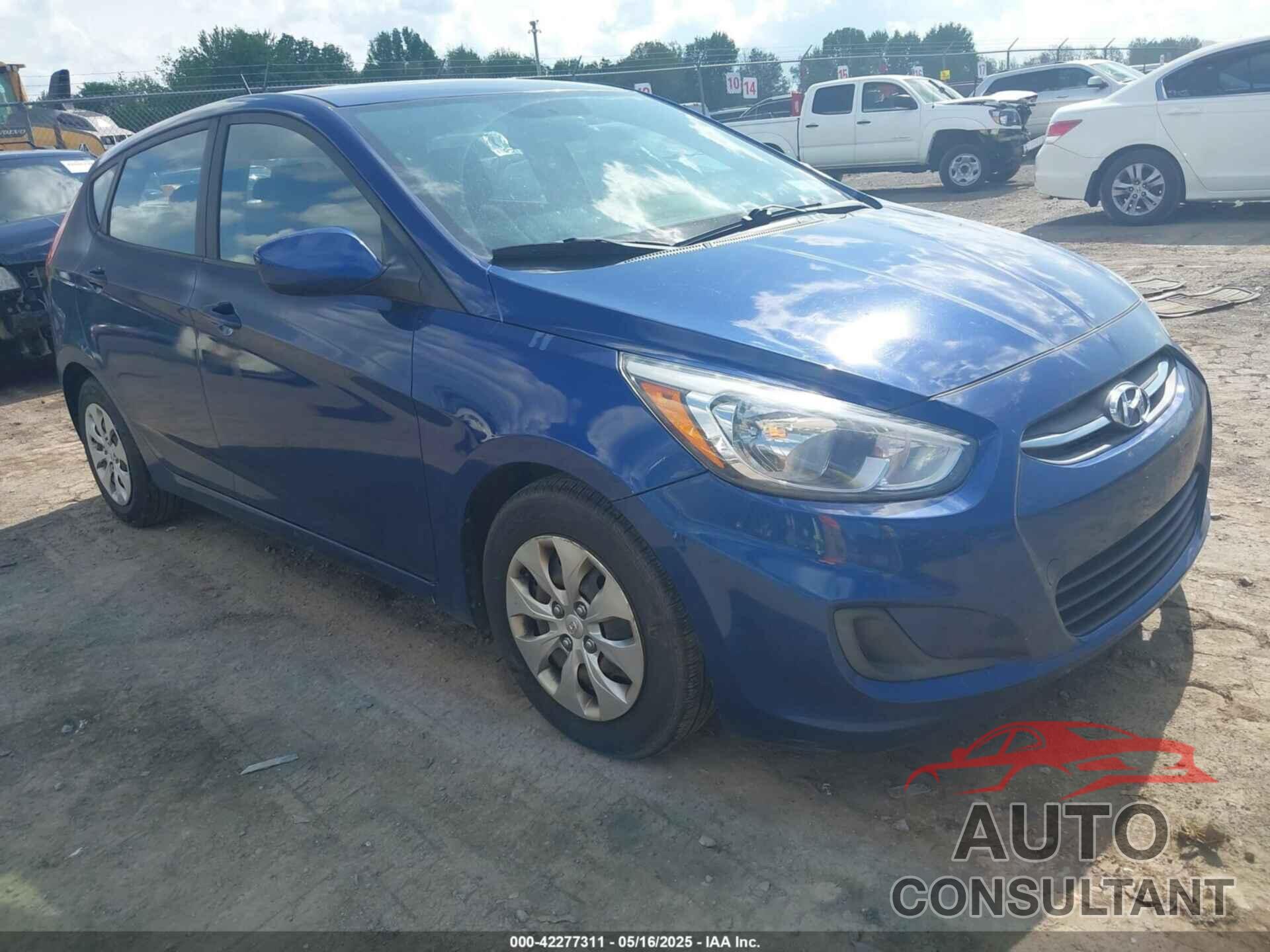 HYUNDAI ACCENT 2017 - KMHCT5AE8HU312157