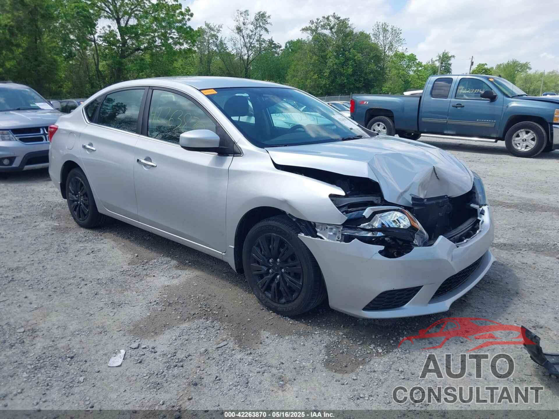 NISSAN SENTRA 2017 - 3N1AB7AP9HY387249
