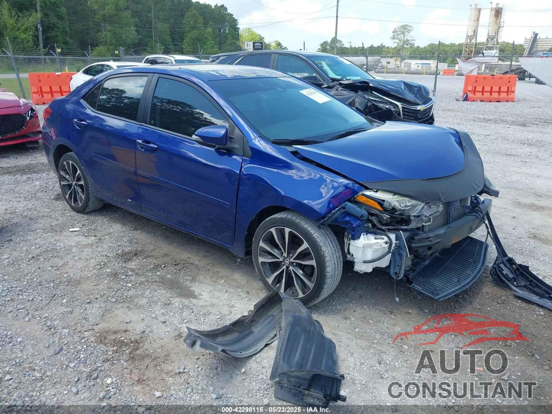 TOYOTA COROLLA 2017 - 5YFBURHE8HP600543