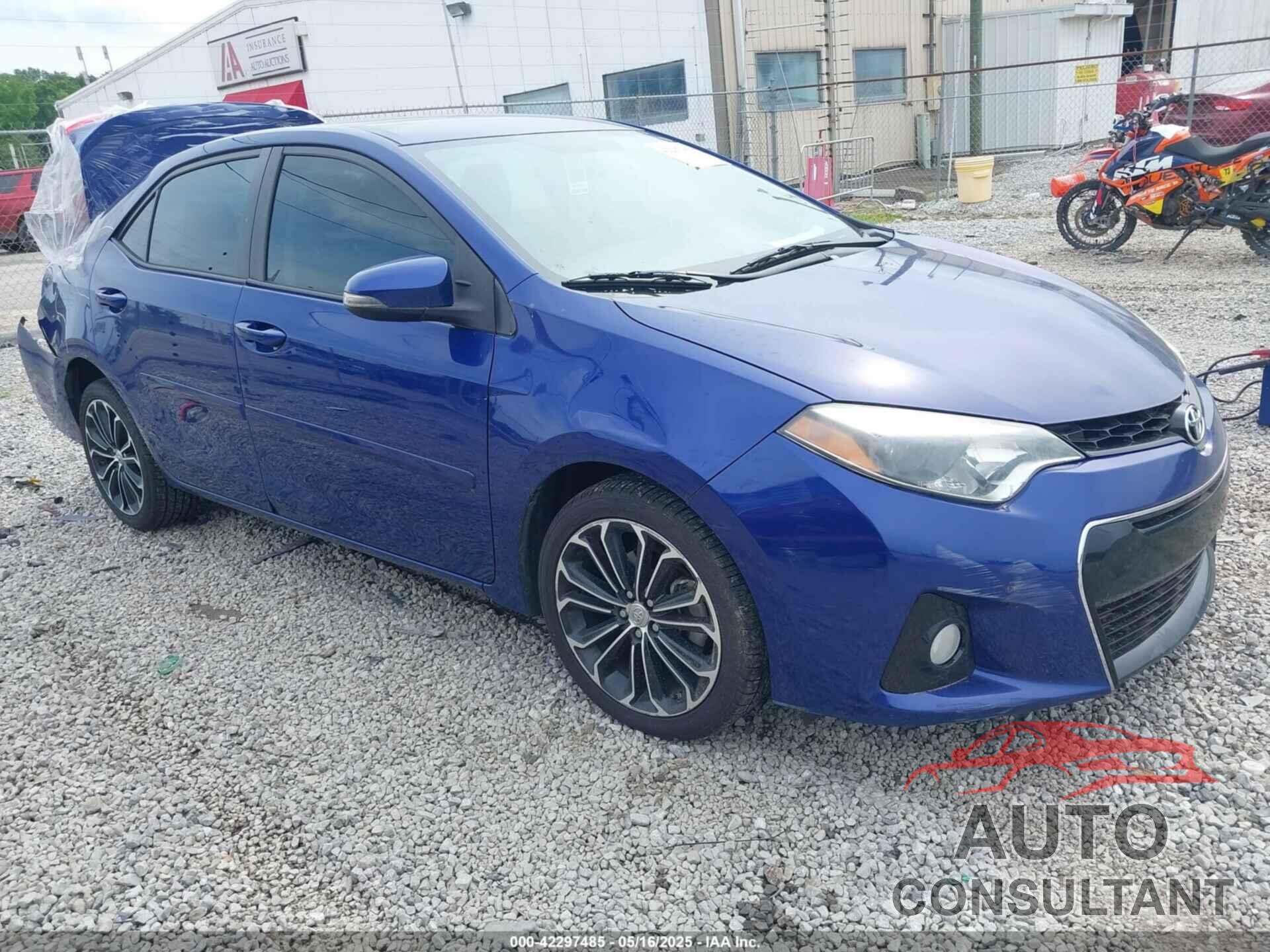 TOYOTA COROLLA 2015 - 2T1BURHE4FC409098