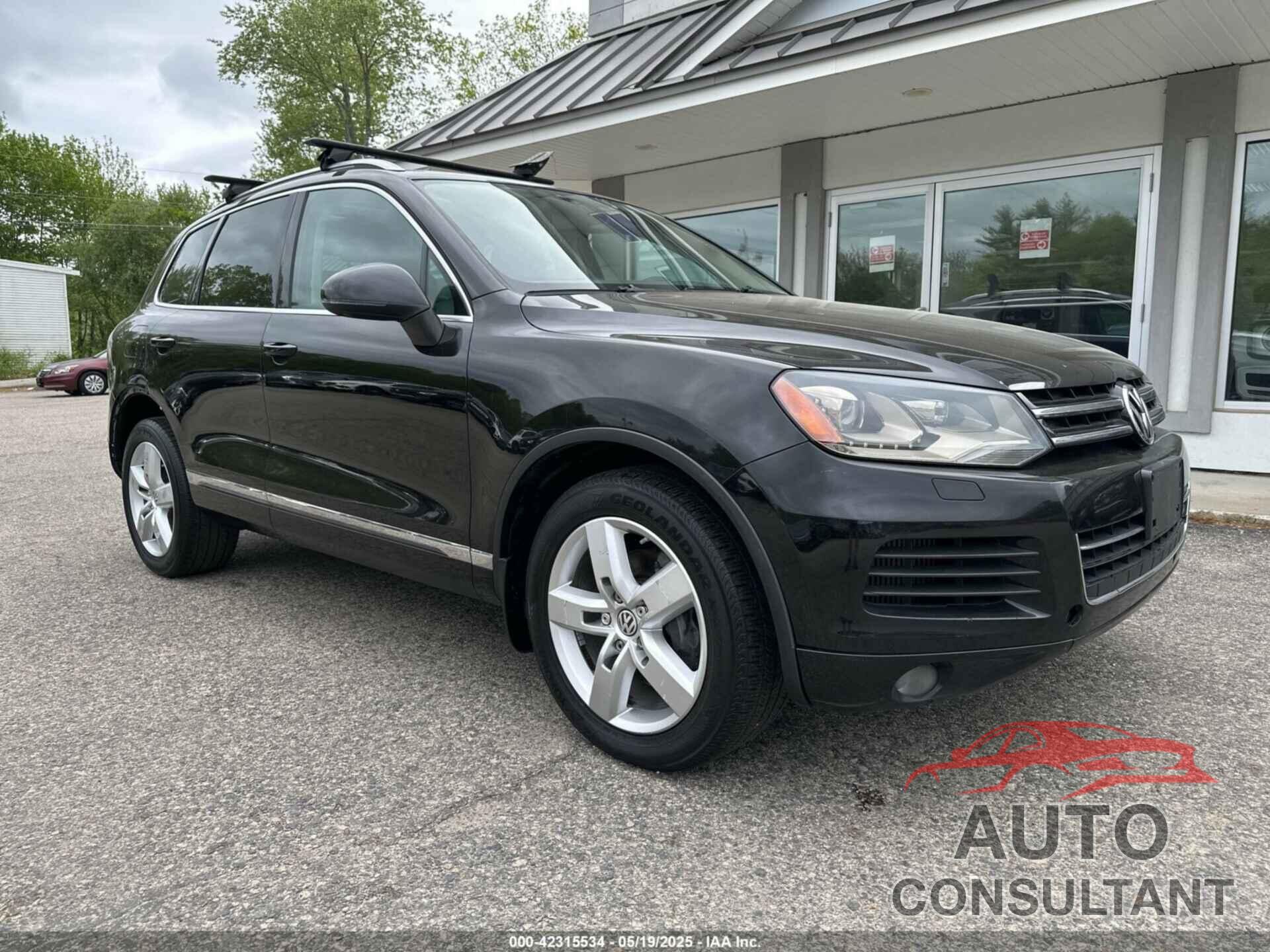 VOLKSWAGEN TOUAREG 2013 - WVGEP9BP8DD005795