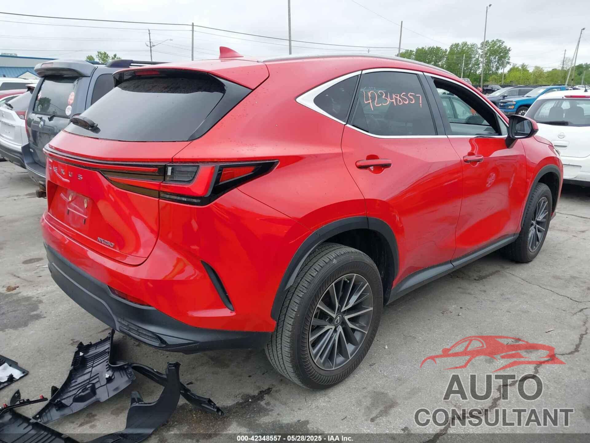 LEXUS NX 250 2022 - 2T2GDCAZ2NC002889