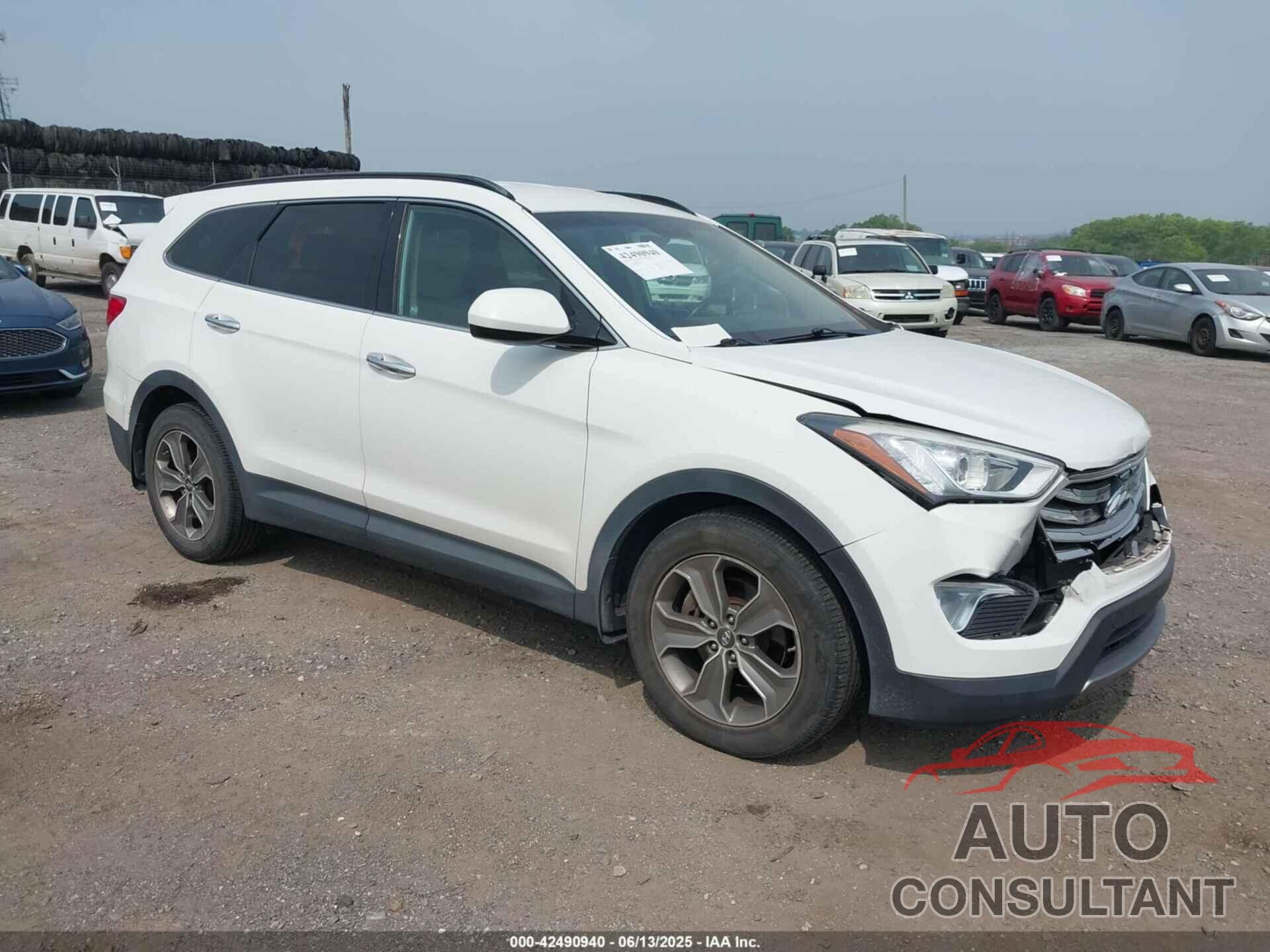 HYUNDAI SANTA FE 2014 - KM8SMDHF7EU062035