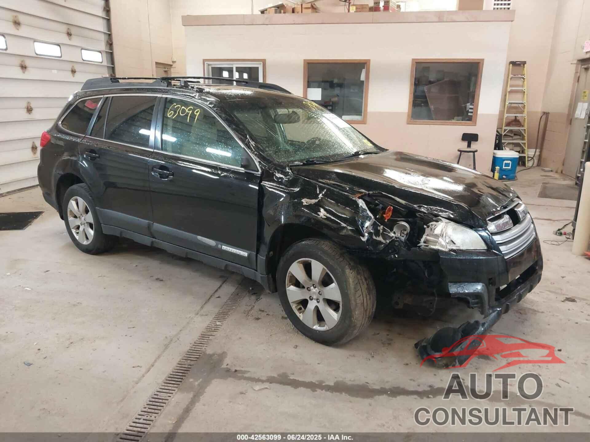 SUBARU OUTBACK 2011 - 4S4BRCGC6B3320016