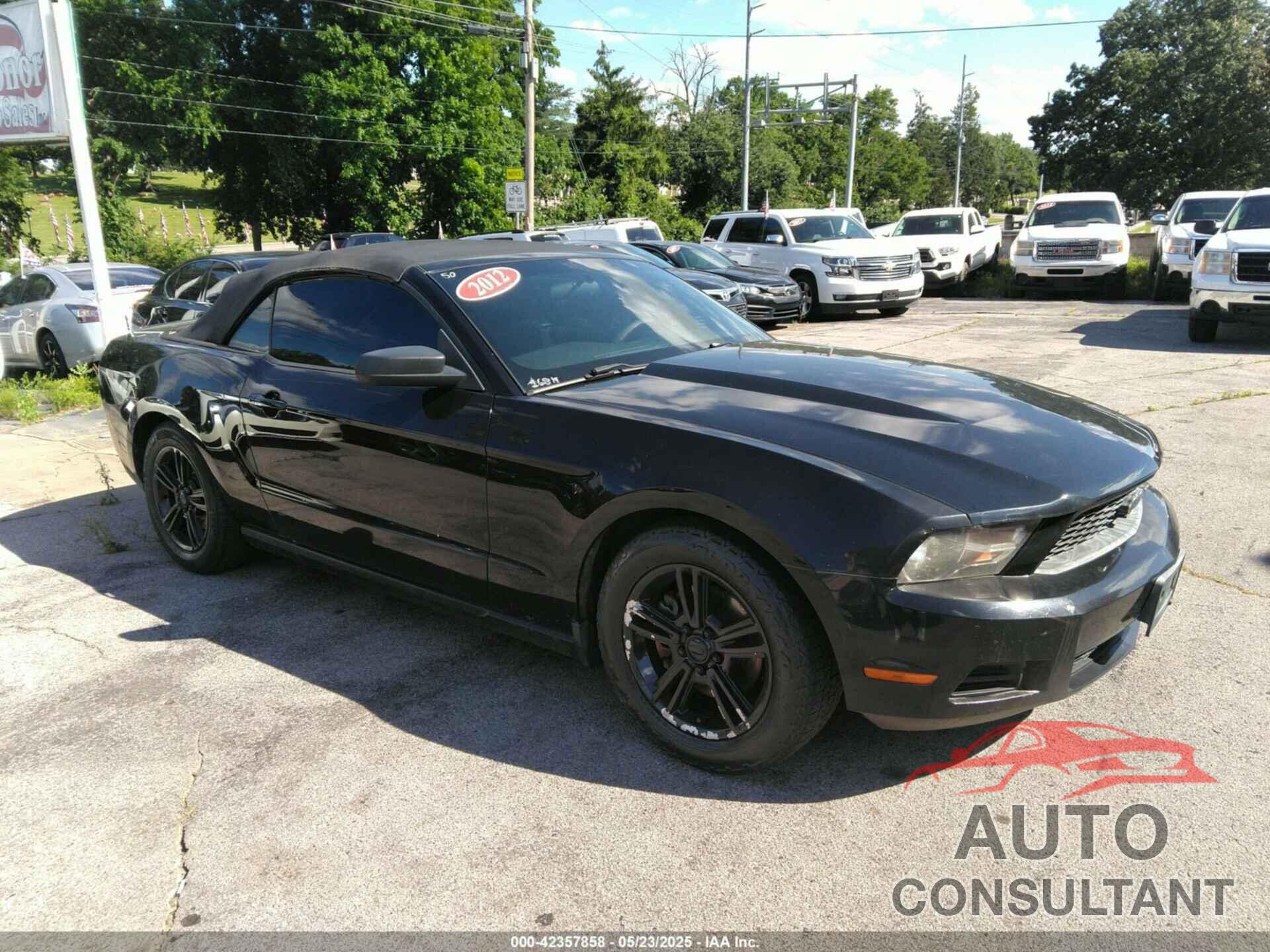 FORD MUSTANG 2012 - 1ZVBP8EM2C5273329