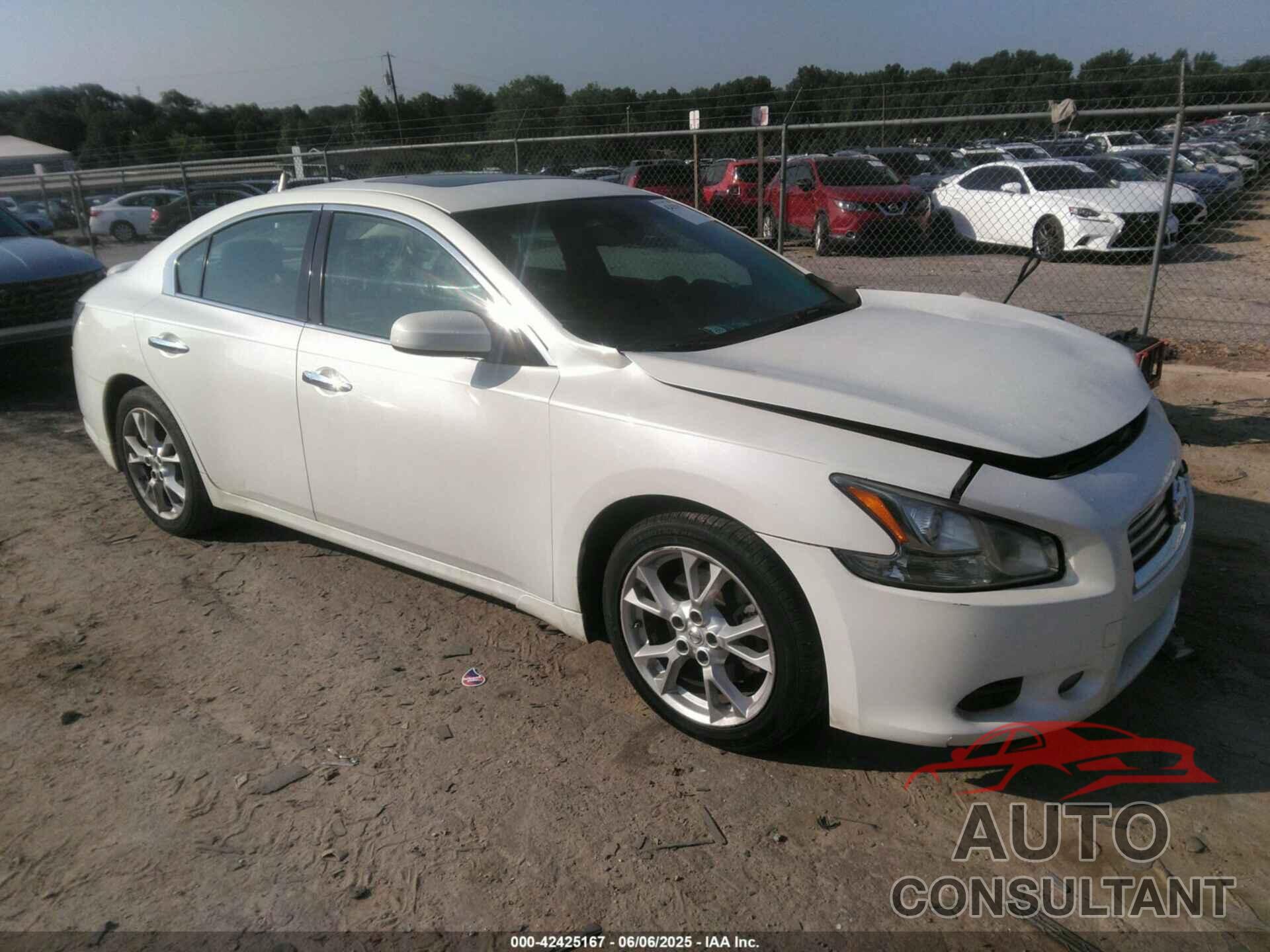 NISSAN MAXIMA 2013 - 1N4AA5AP3DC812025