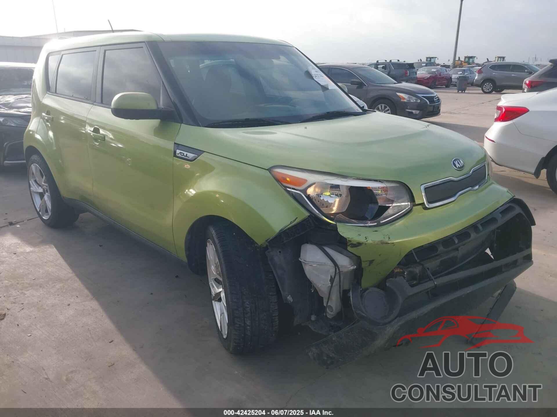 KIA SOUL 2015 - KNDJN2A28F7805942