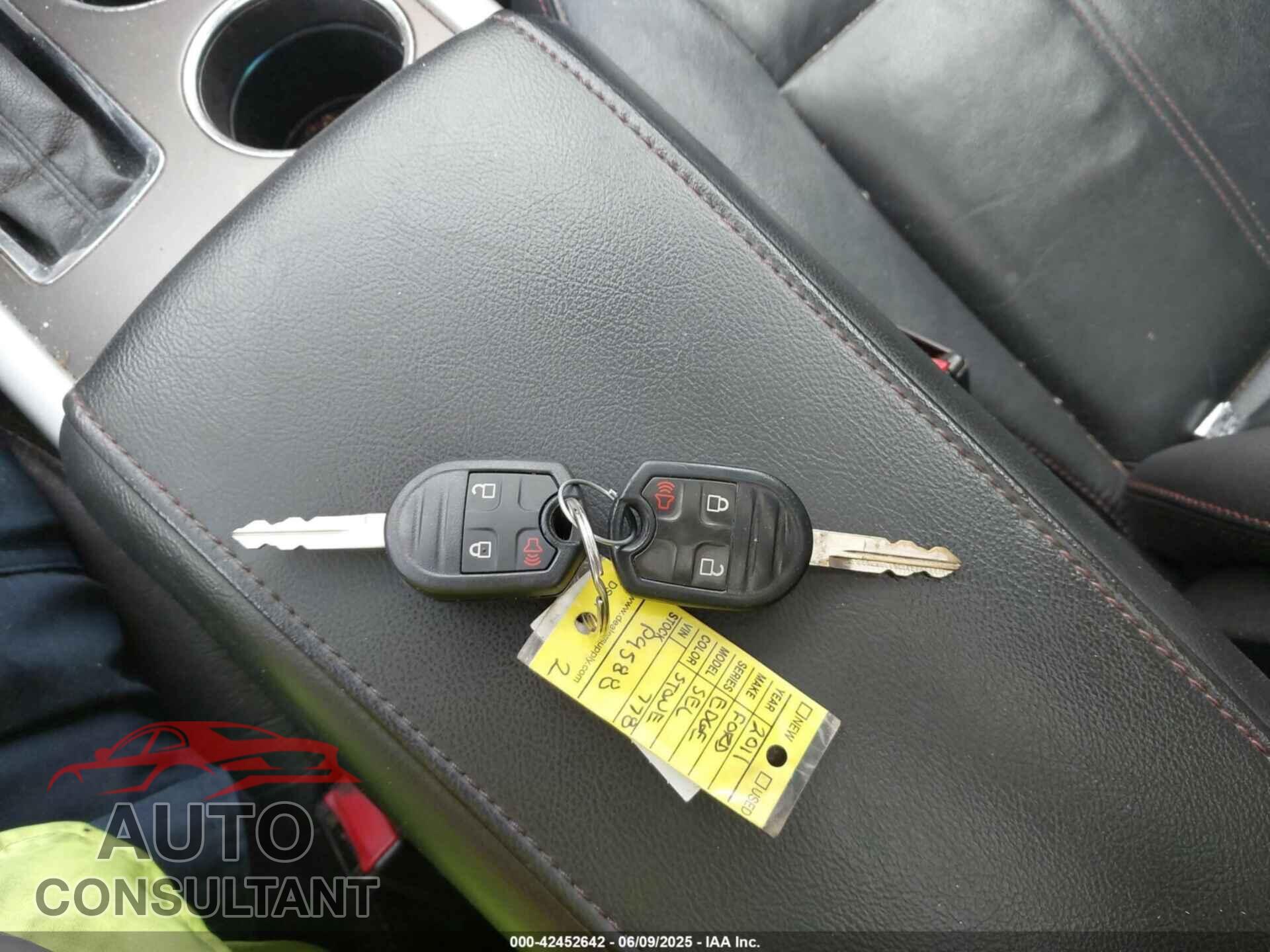 FORD EDGE 2011 - 2FMDK3JC9BBB26778