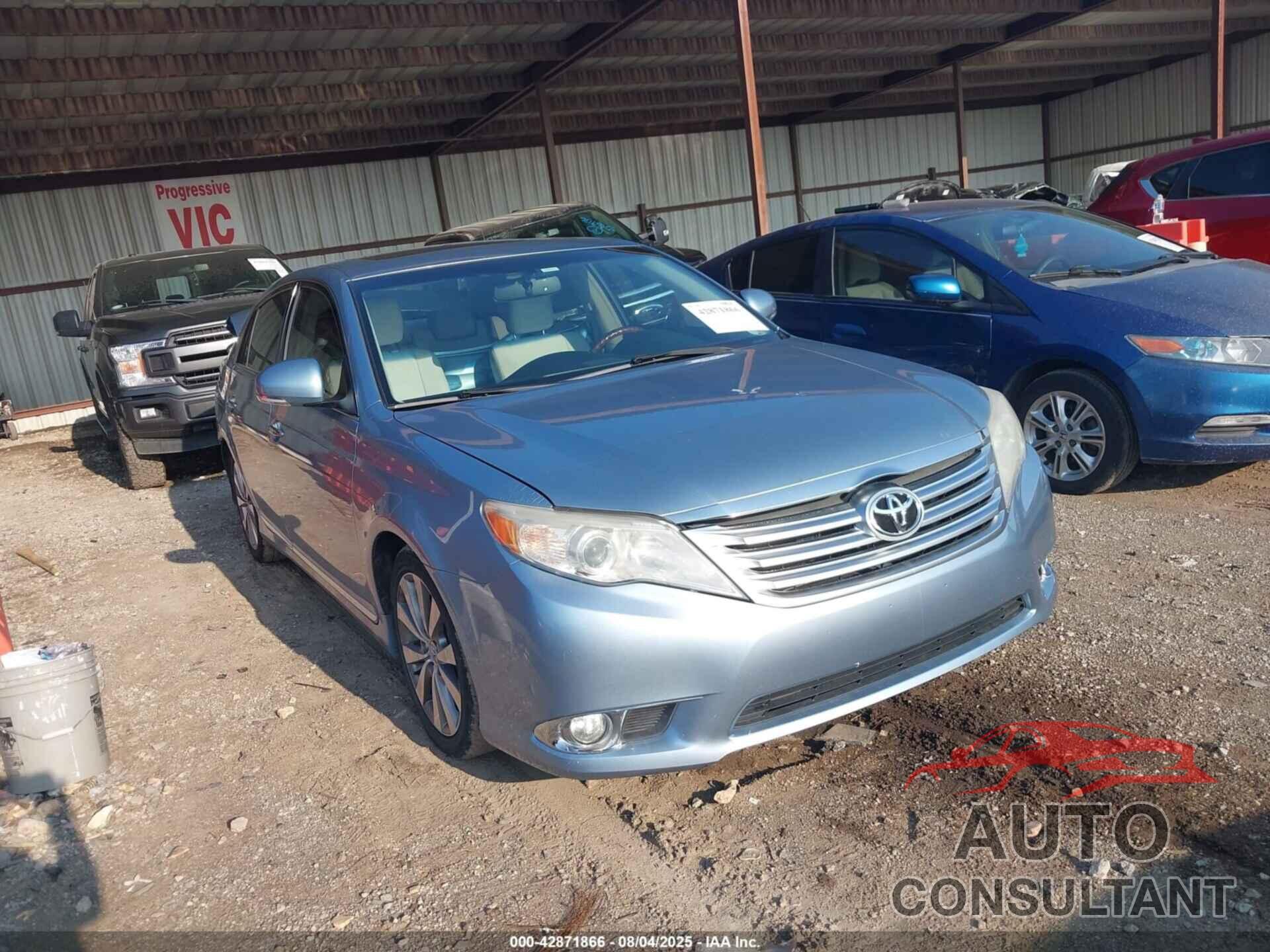 TOYOTA AVALON 2011 - 4T1BK3DB6BU376922
