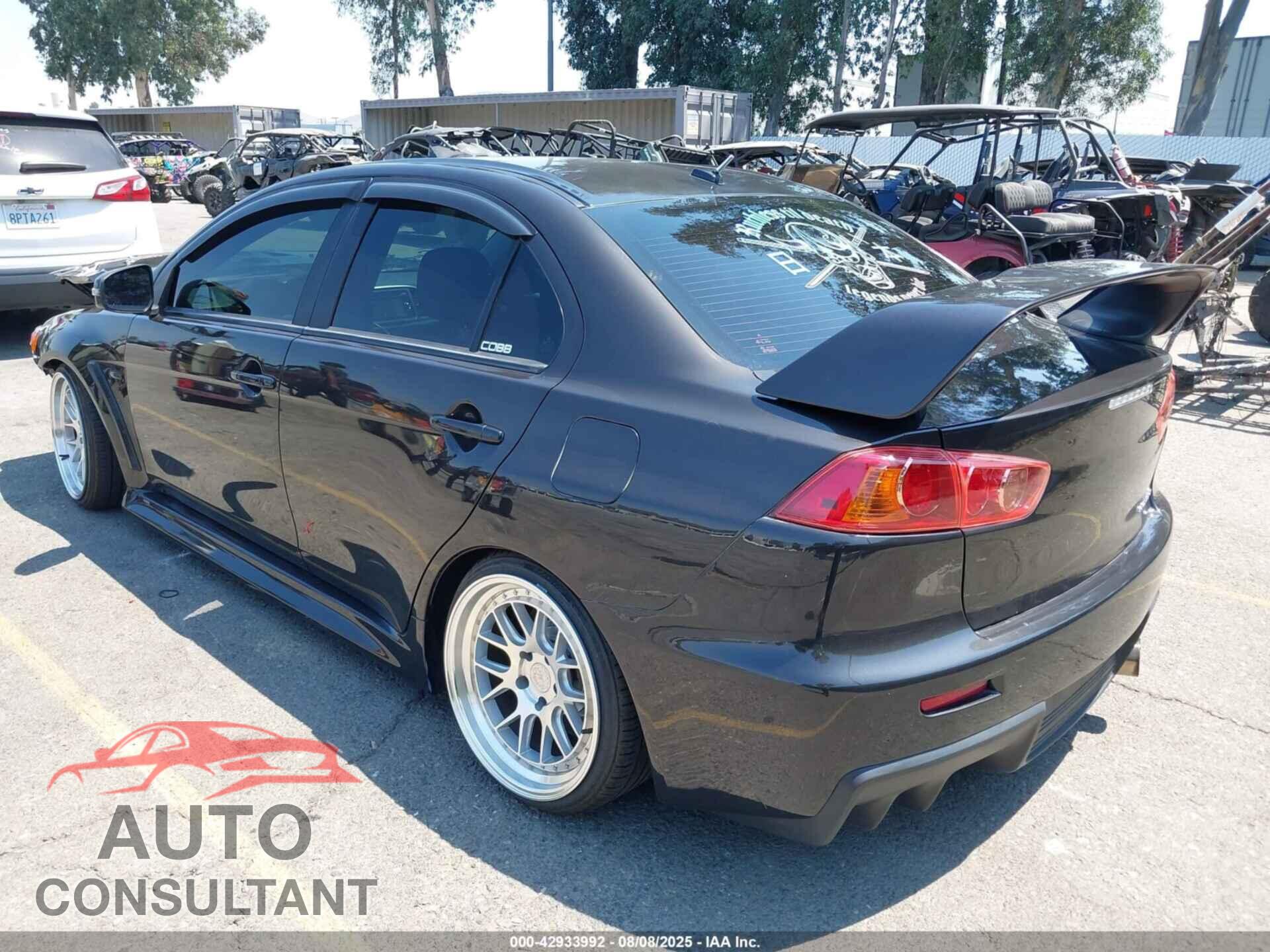 MITSUBISHI LANCER EVOLUTION 2015 - JA32W8FV3FU008103